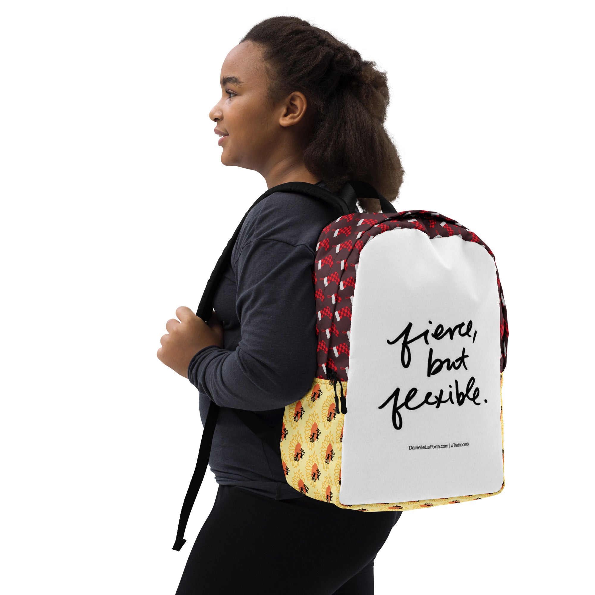Buy Fierce but Flexible Minimalist Backpack Online | DIANES DELIGHT FUL PRINTS