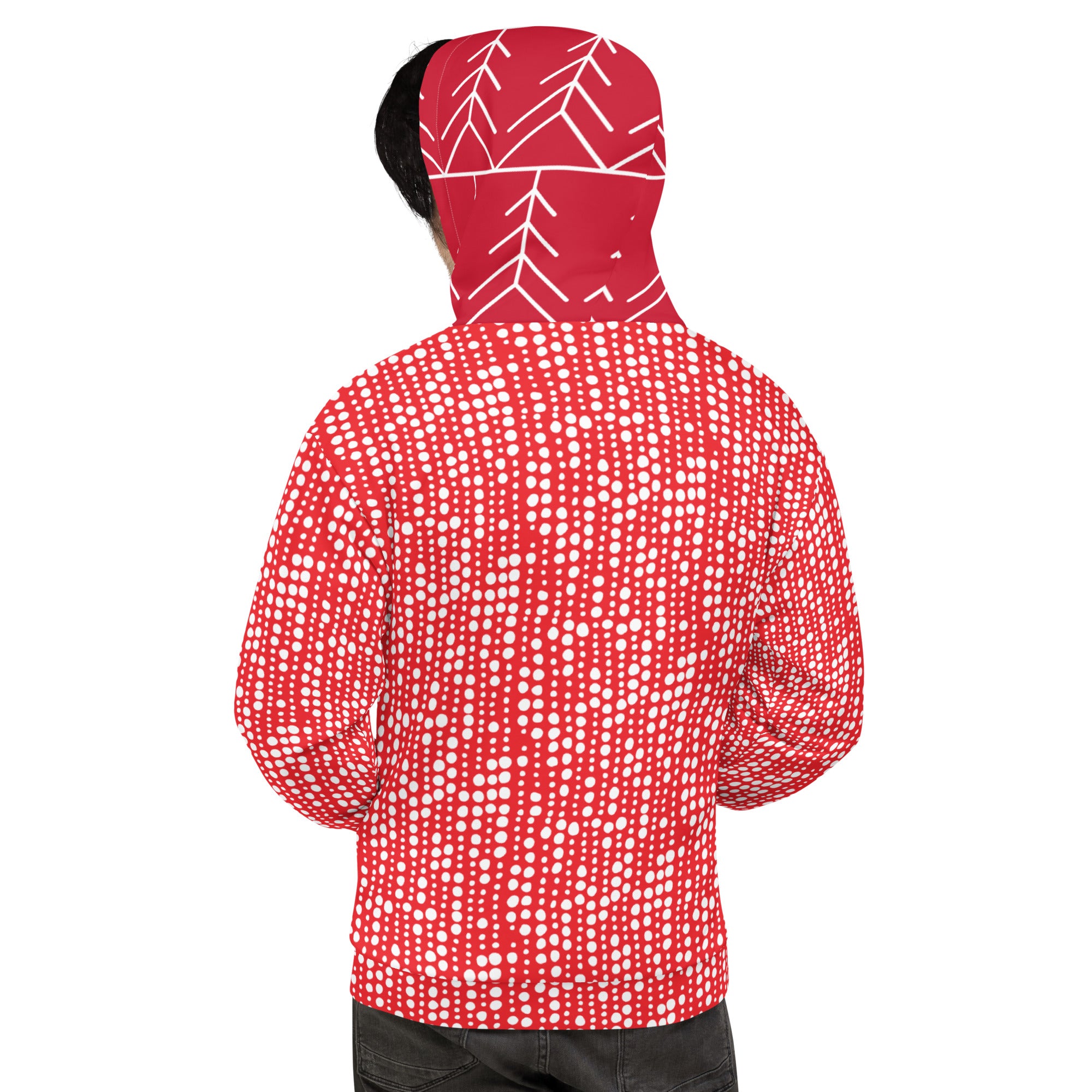 Buy All about the Red Unisex Hoodie - Stylish Comfort at DIANES DELIGHT FUL PRINTS