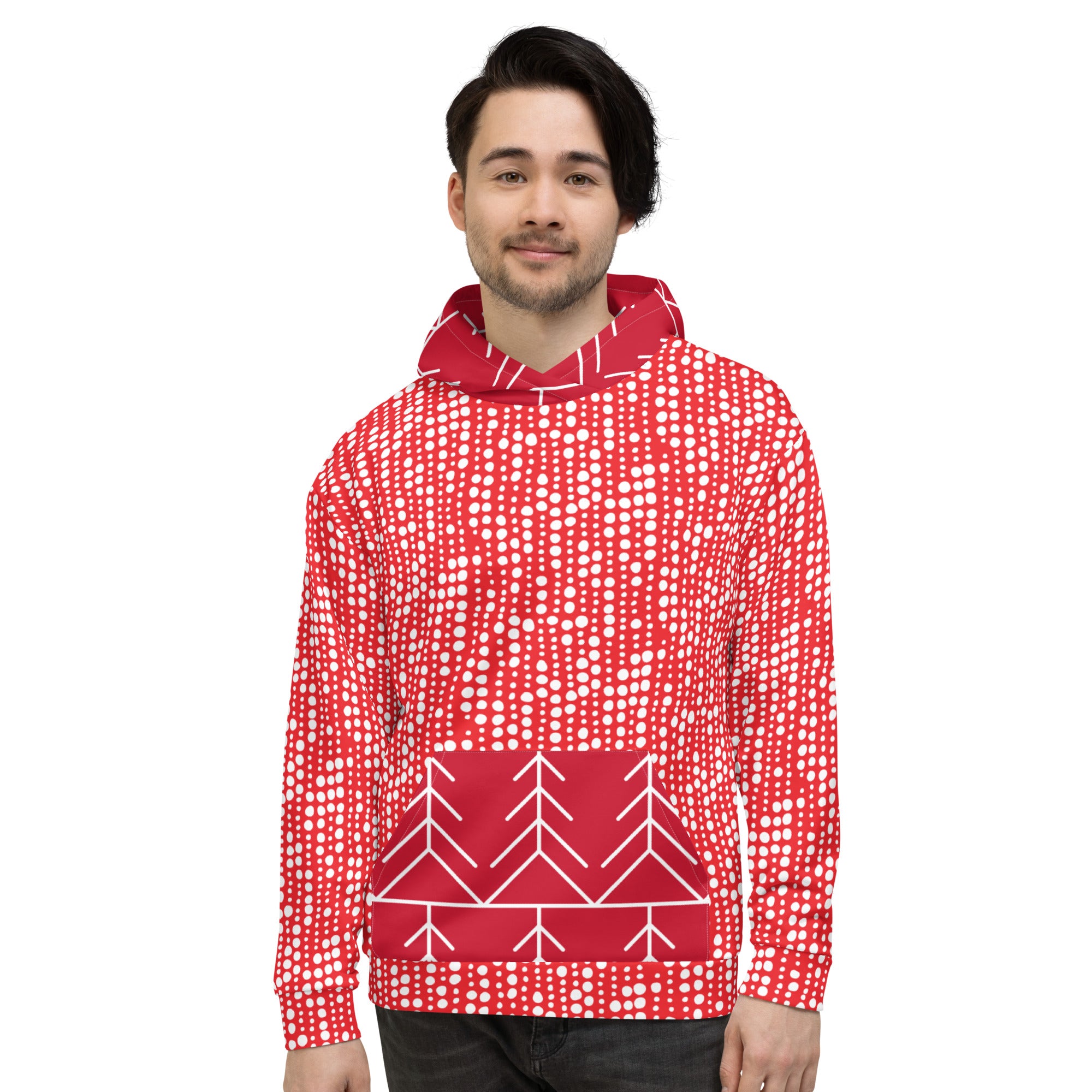 Buy All about the Red Unisex Hoodie - Stylish Comfort at DIANES DELIGHT FUL PRINTS