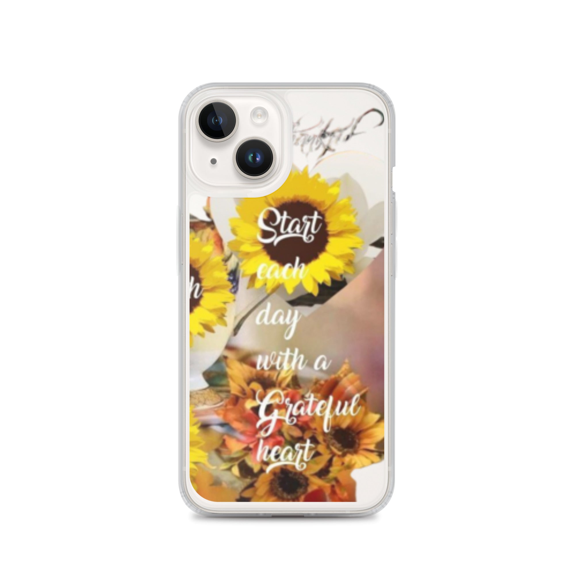 Buy Grateful Heart Clear Case for iPhone - Protect Your Phone in Style