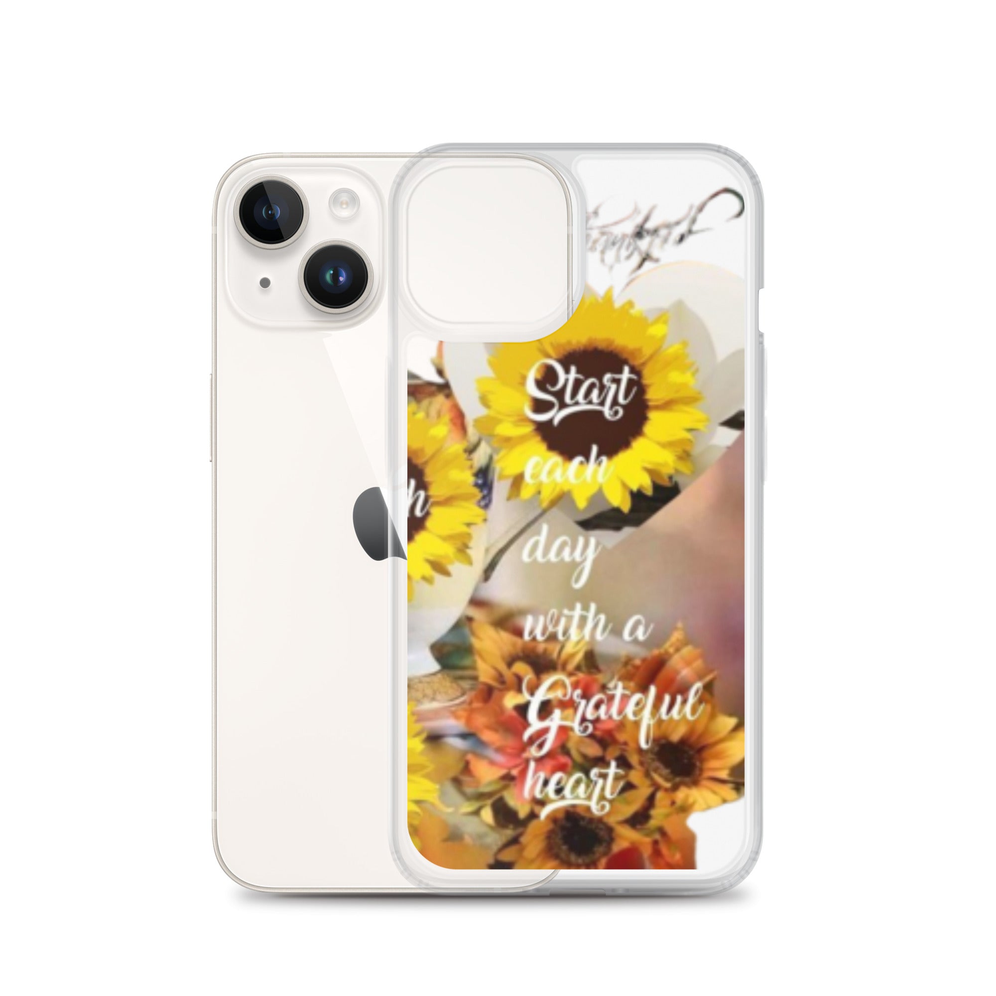 Buy Grateful Heart Clear Case for iPhone - Protect Your Phone in Style