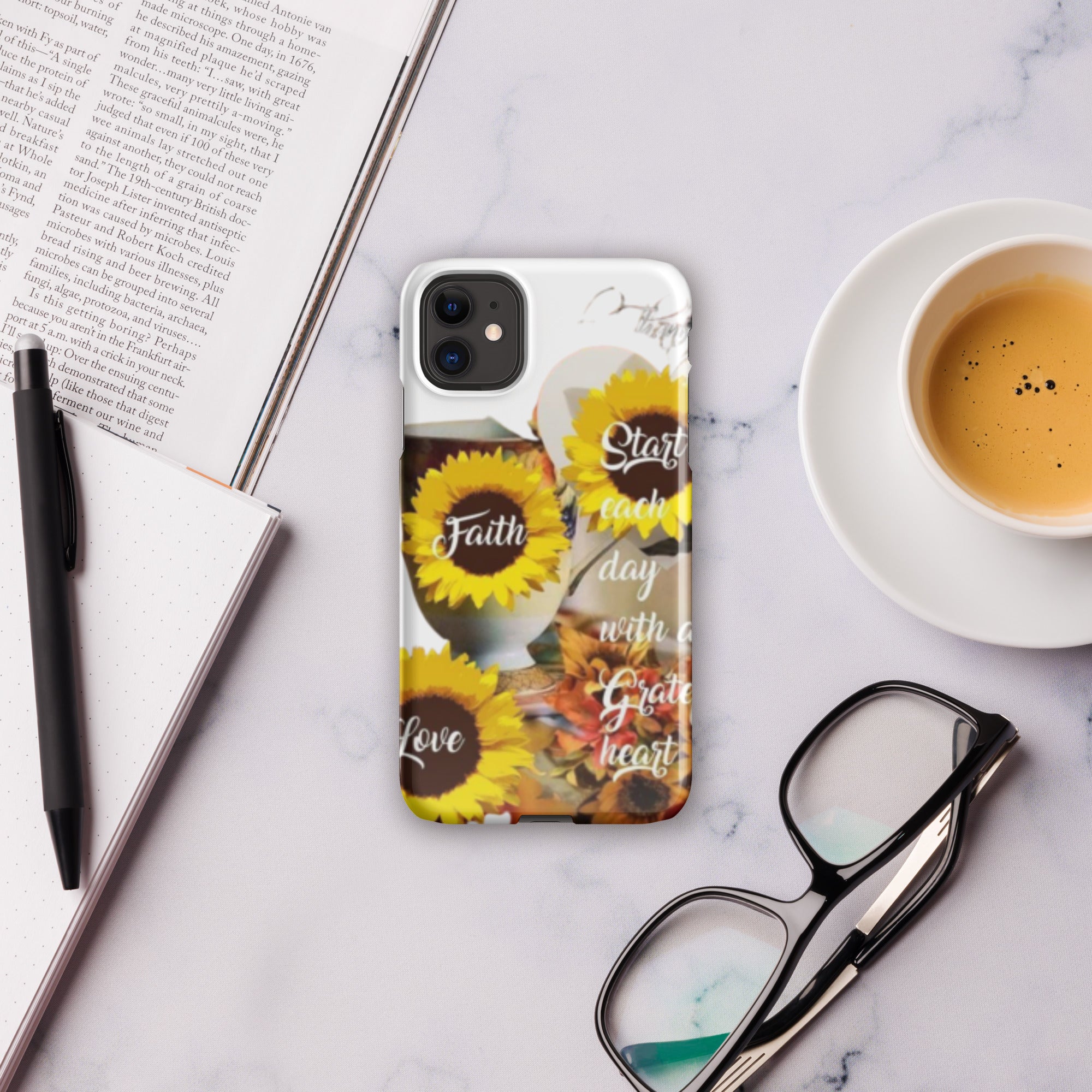 Start each day with a Grateful HeartSnap case for iPhone®
