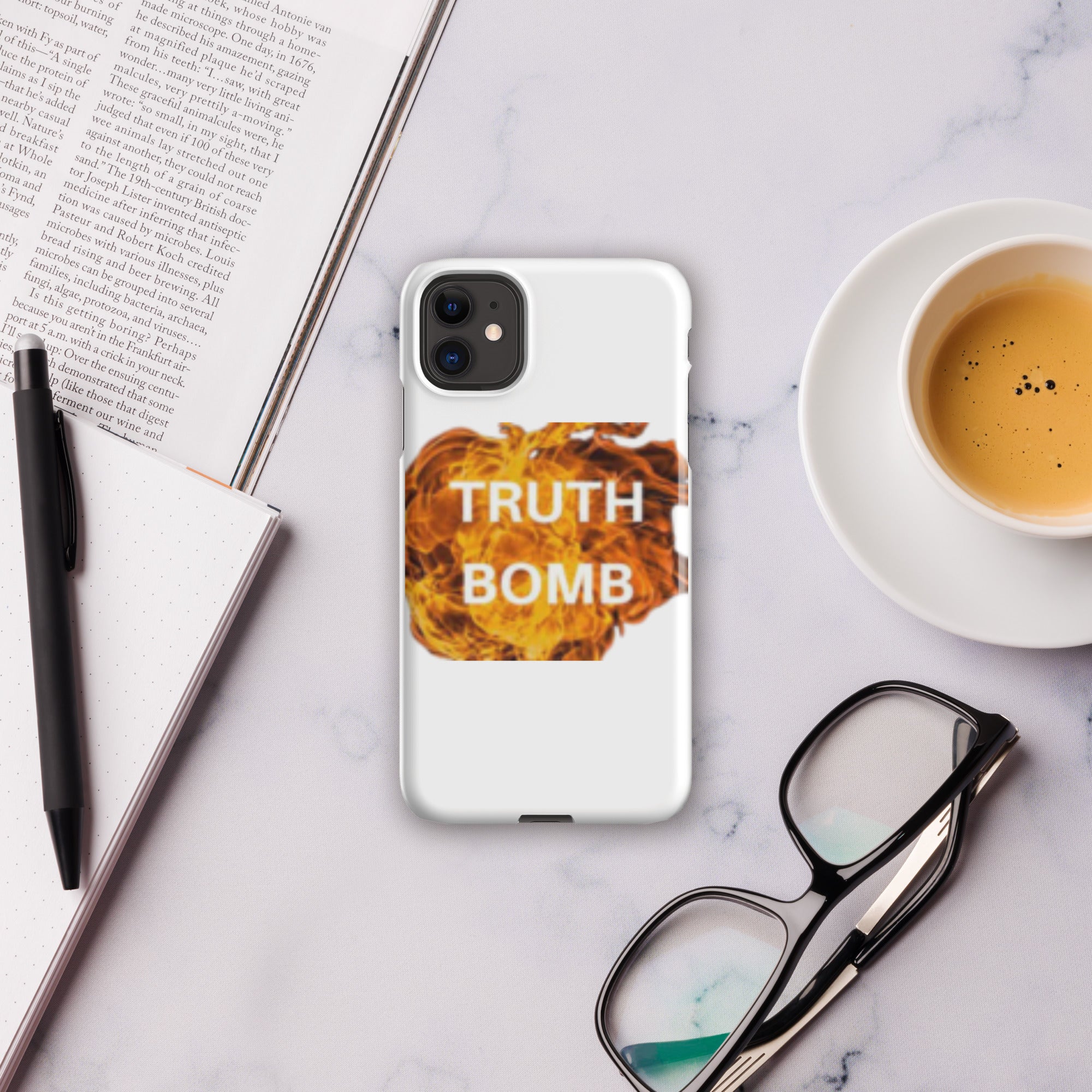 Buy Truth Bomb Snap Case for iPhone - Sleek Protection