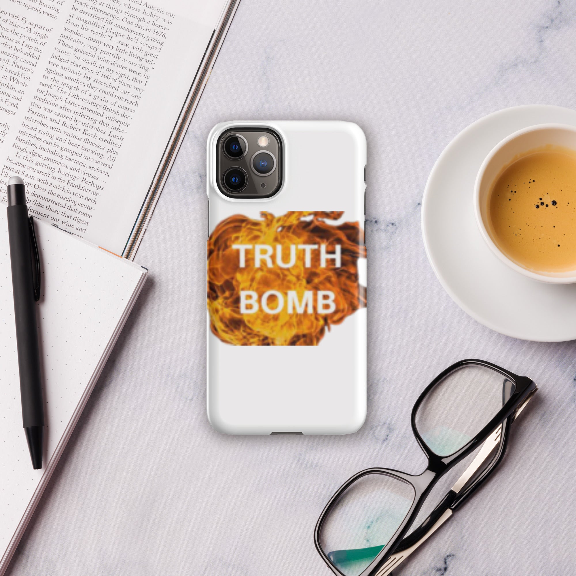 Buy Truth Bomb Snap Case for iPhone - Sleek Protection