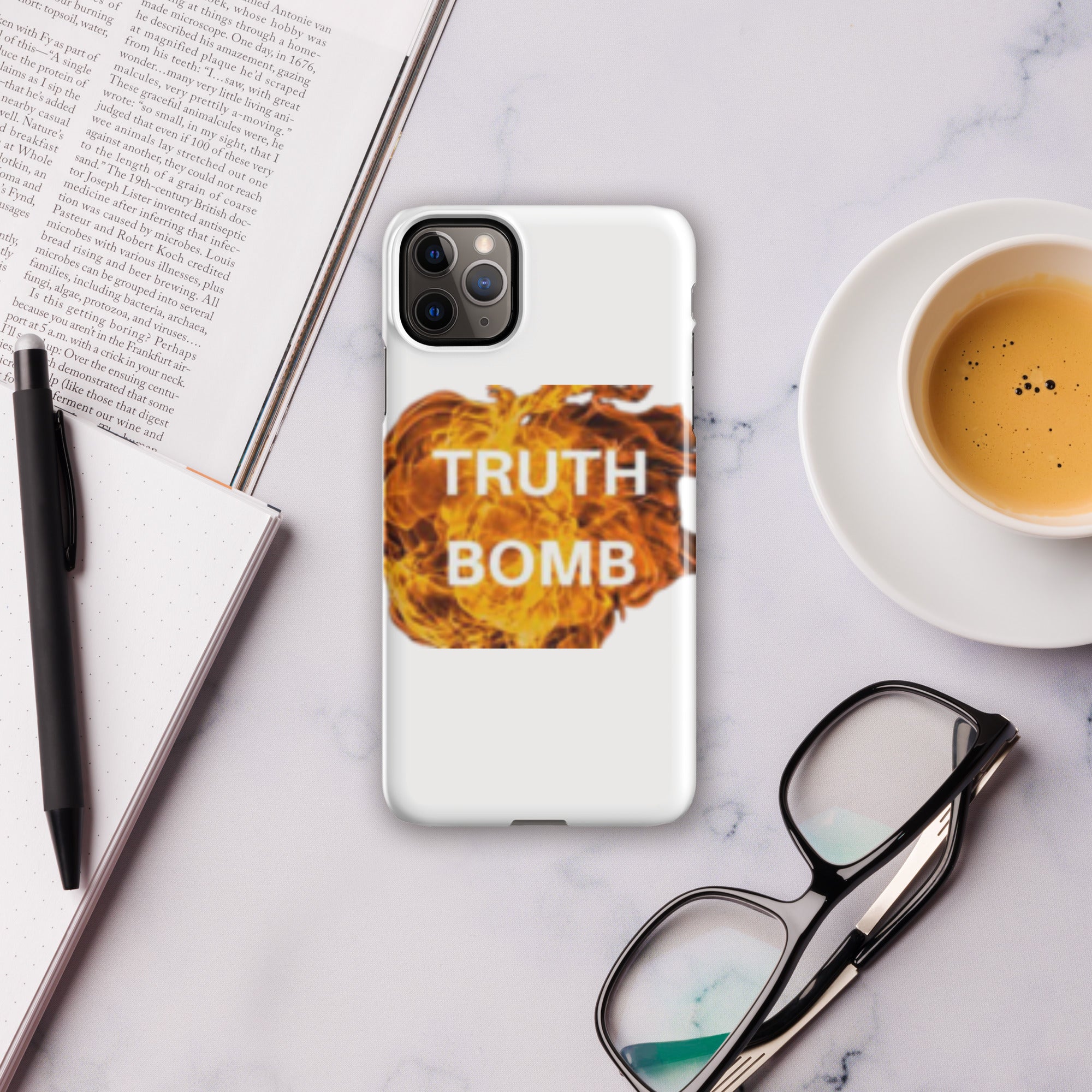 Buy Truth Bomb Snap Case for iPhone - Sleek Protection