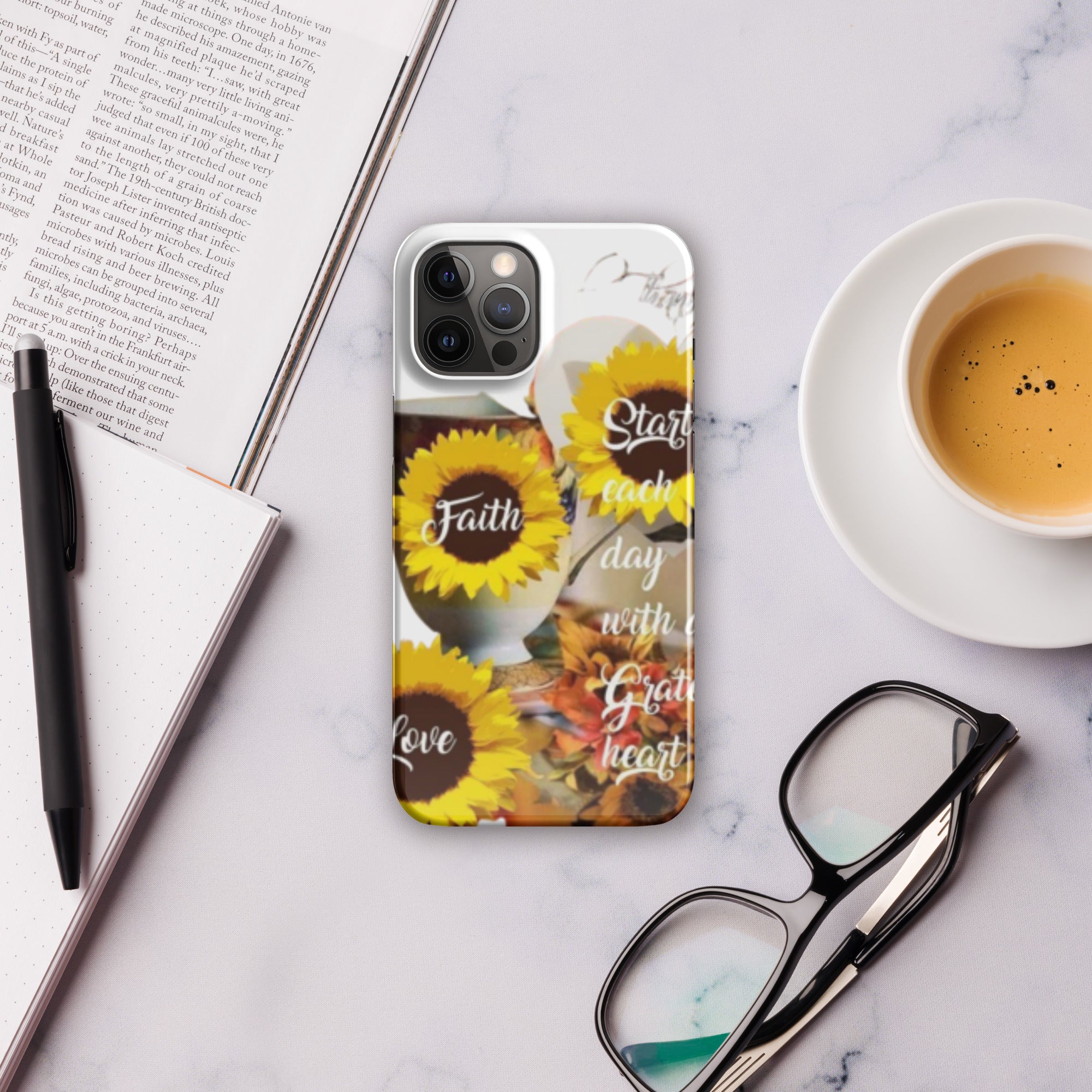 Start each day with a Grateful HeartSnap case for iPhone®