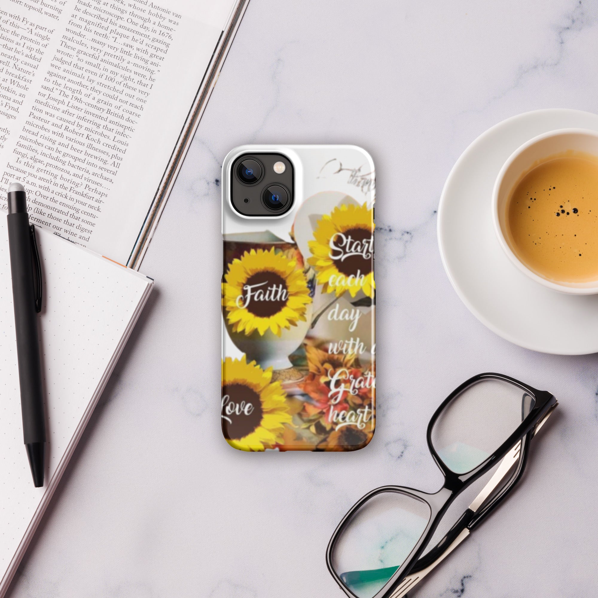 Start each day with a Grateful HeartSnap case for iPhone®