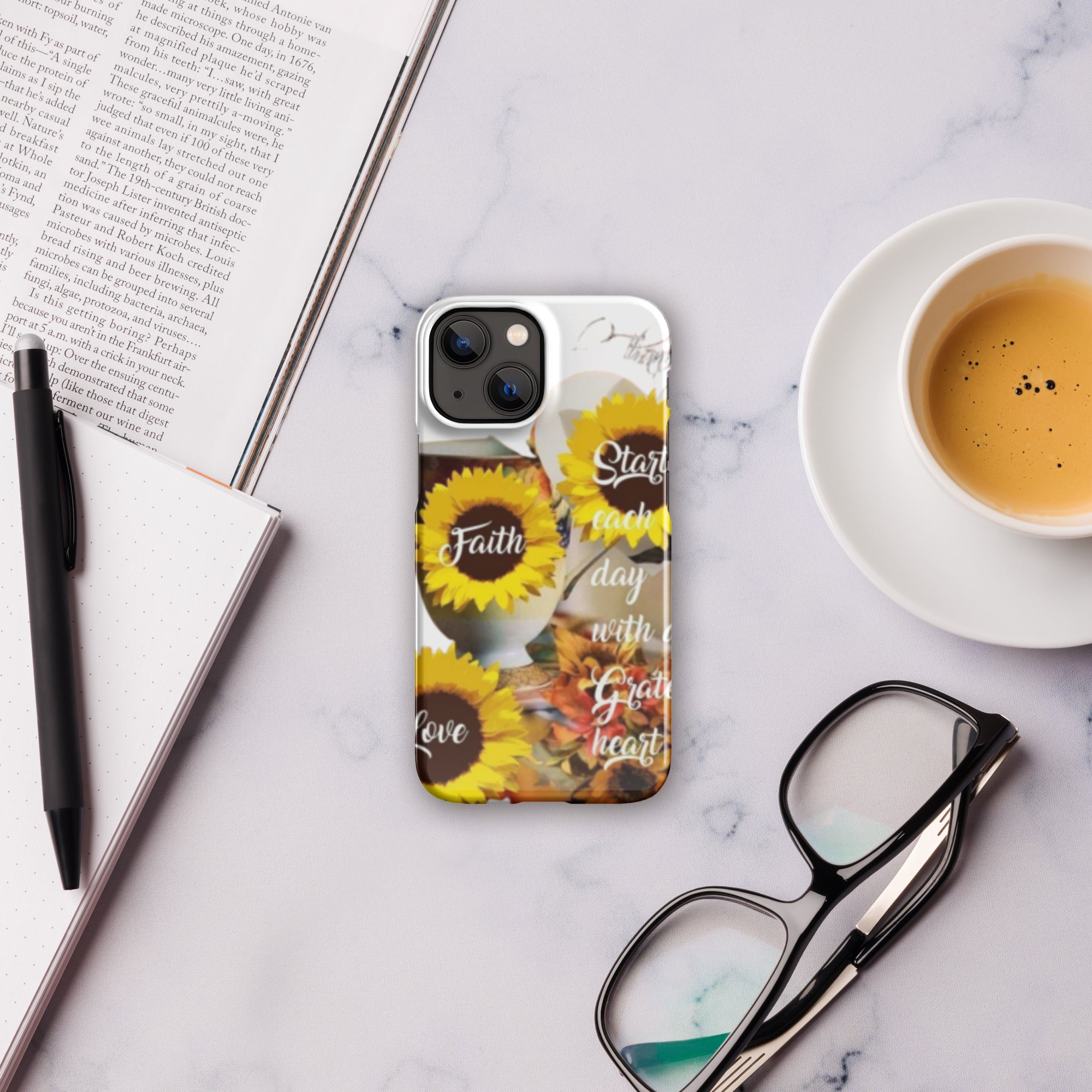 Start each day with a Grateful HeartSnap case for iPhone®