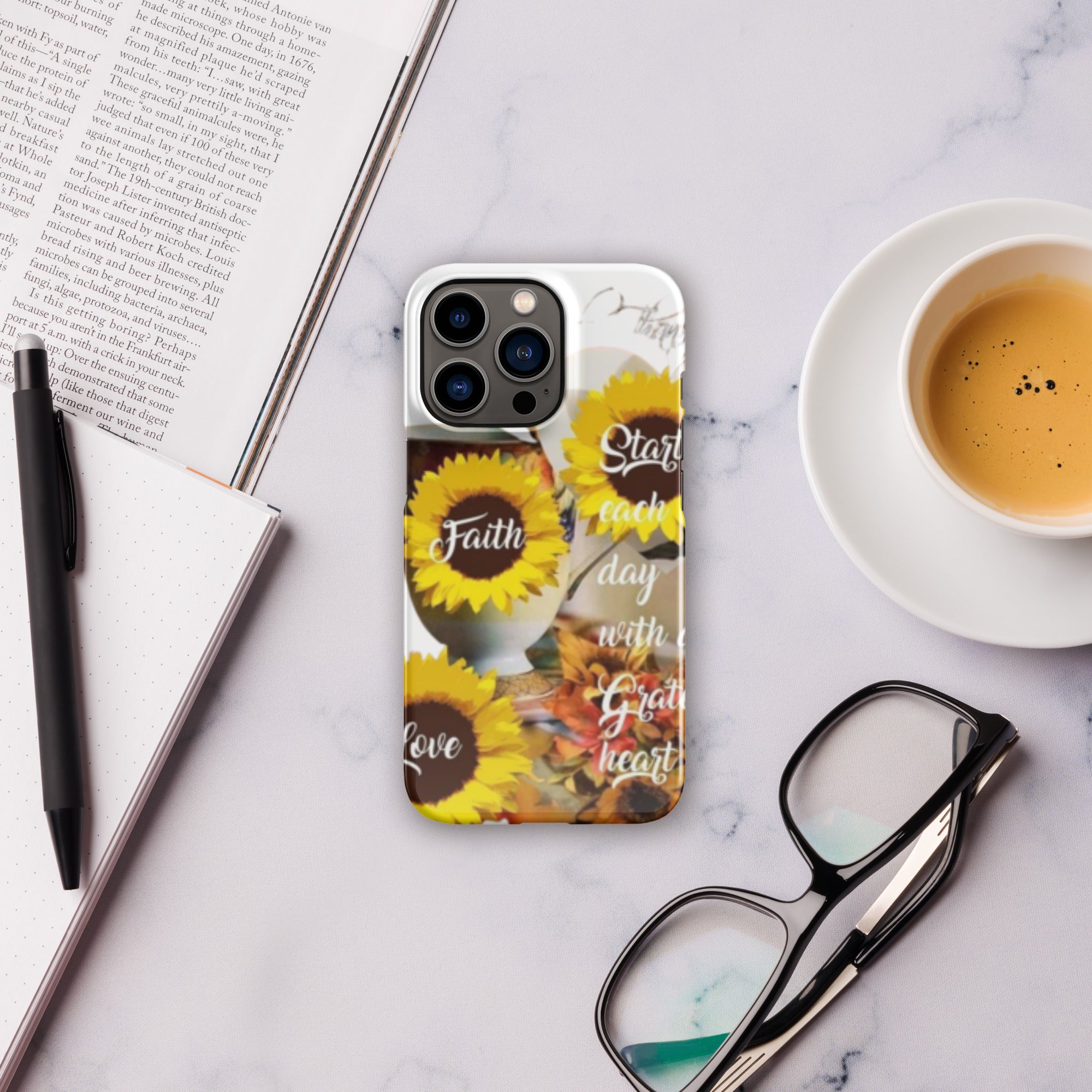 Start each day with a Grateful HeartSnap case for iPhone®