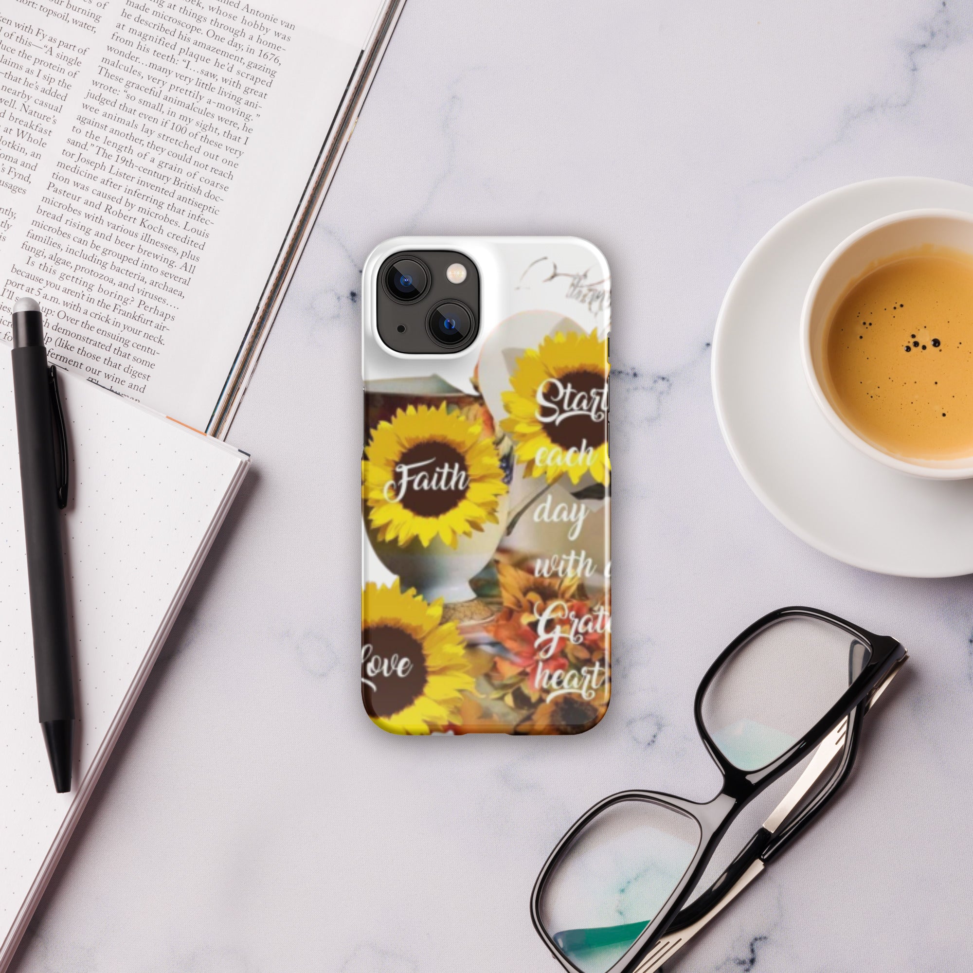 Start each day with a Grateful HeartSnap case for iPhone®