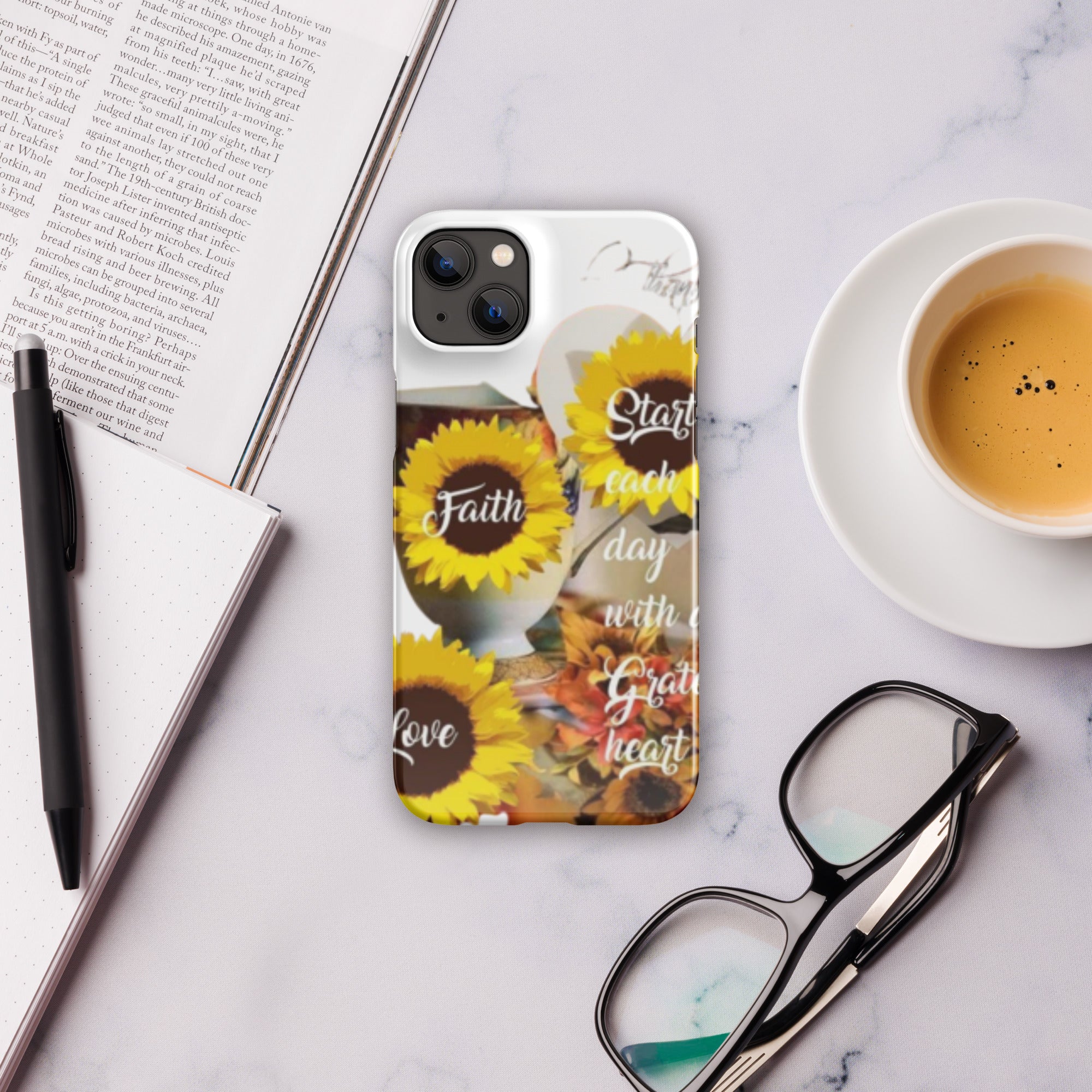 Start each day with a Grateful HeartSnap case for iPhone®