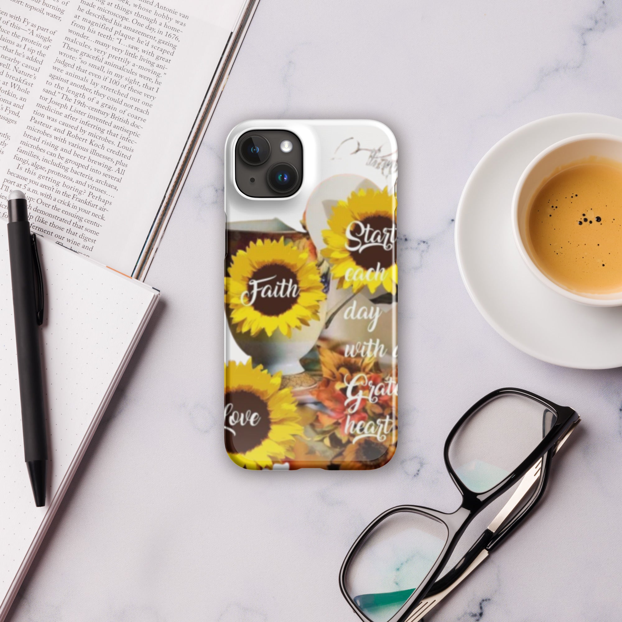 Start each day with a Grateful HeartSnap case for iPhone®