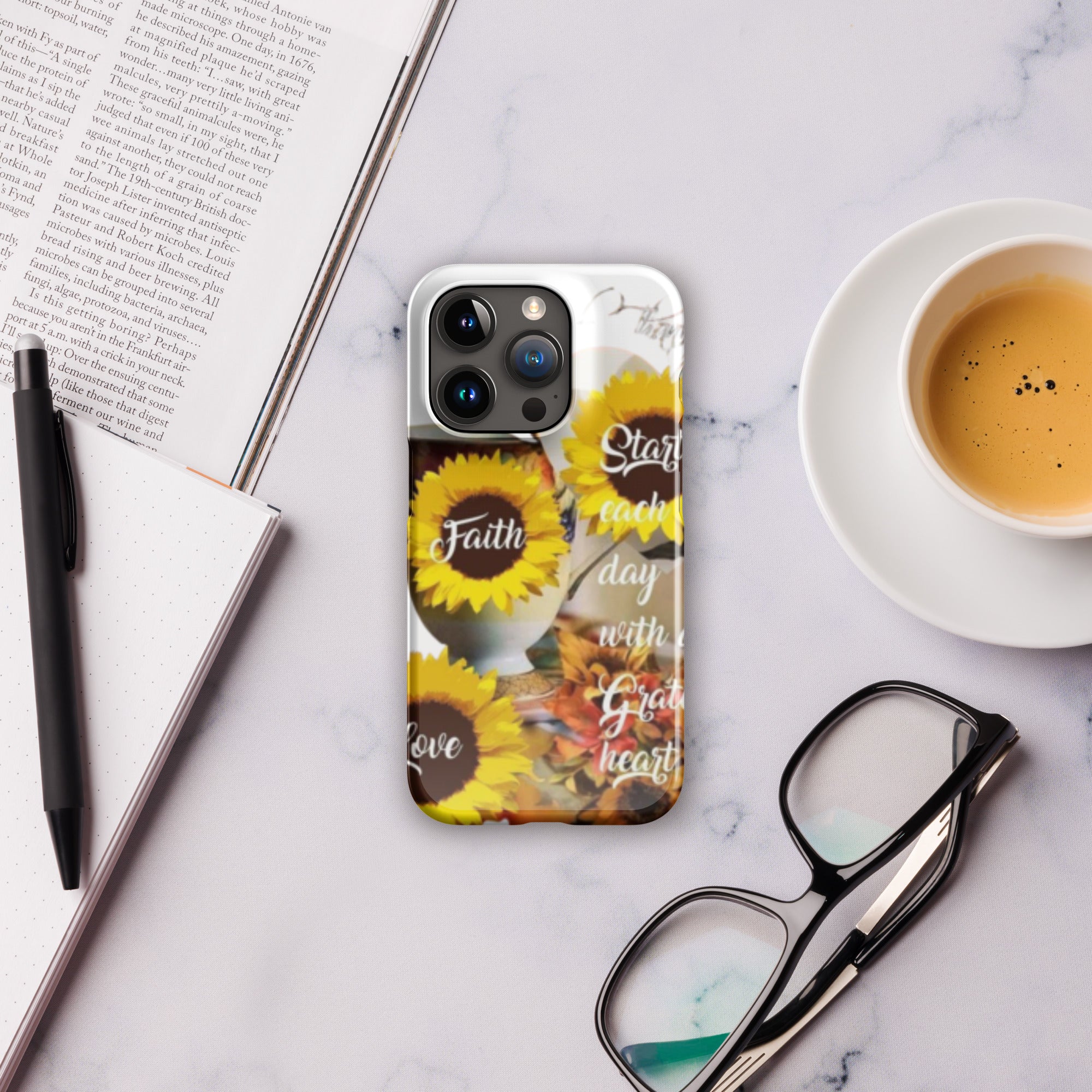 Start each day with a Grateful HeartSnap case for iPhone®