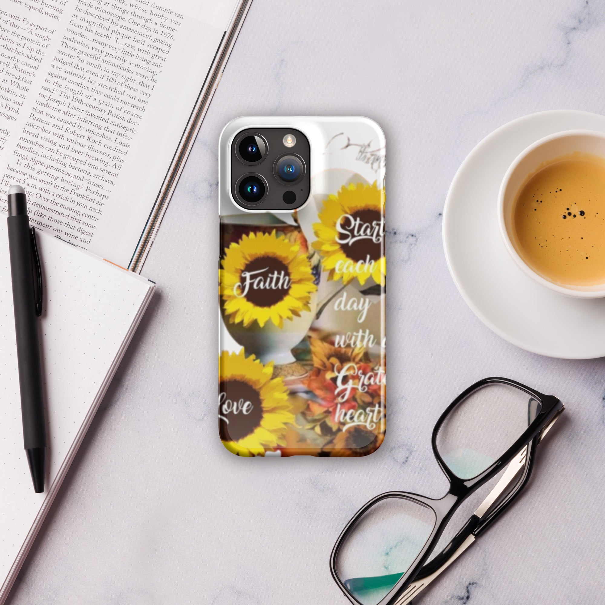 Buy Grateful Heart Snap Case for iPhone - Stylish Protection on the Go