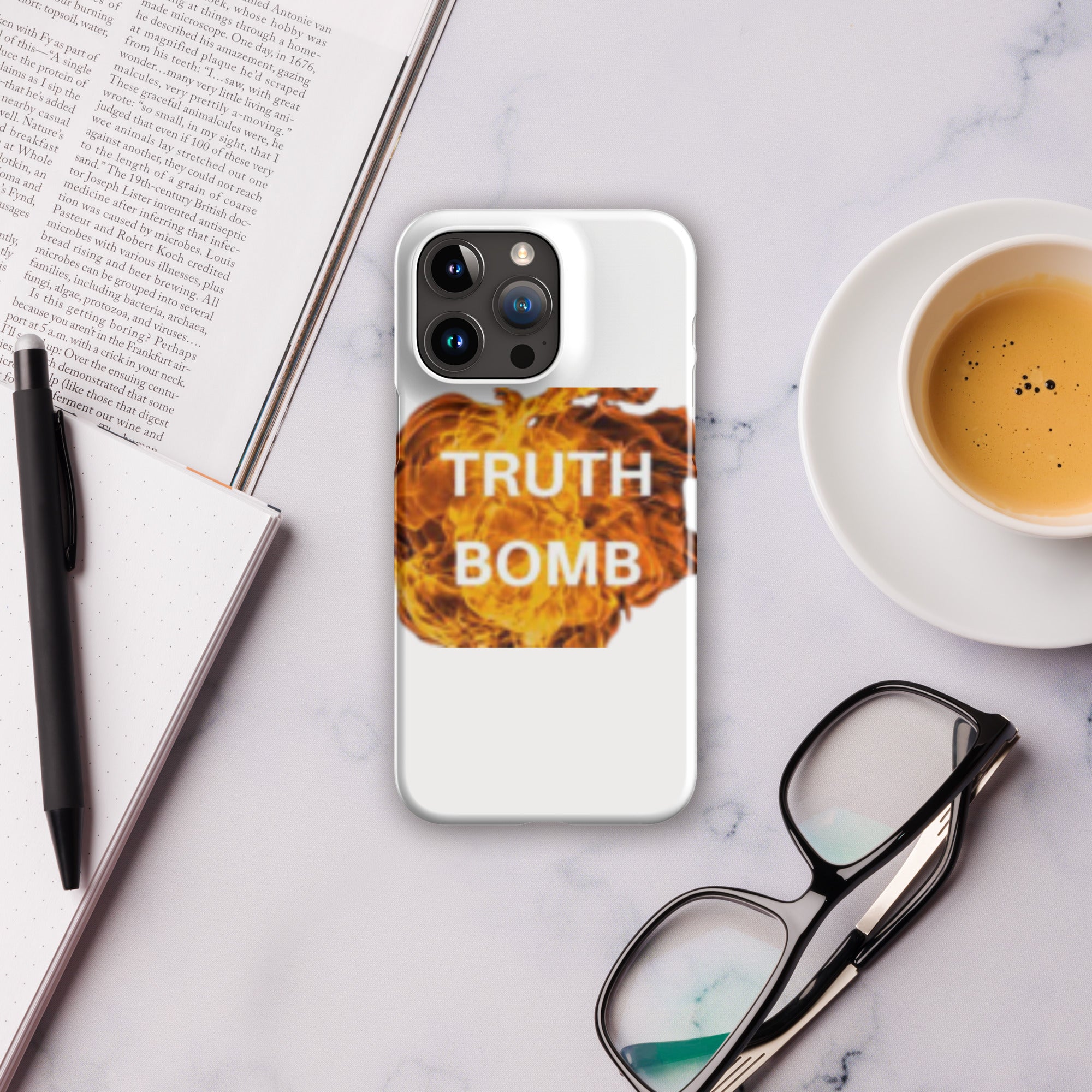 Buy Truth Bomb Snap Case for iPhone - Sleek Protection