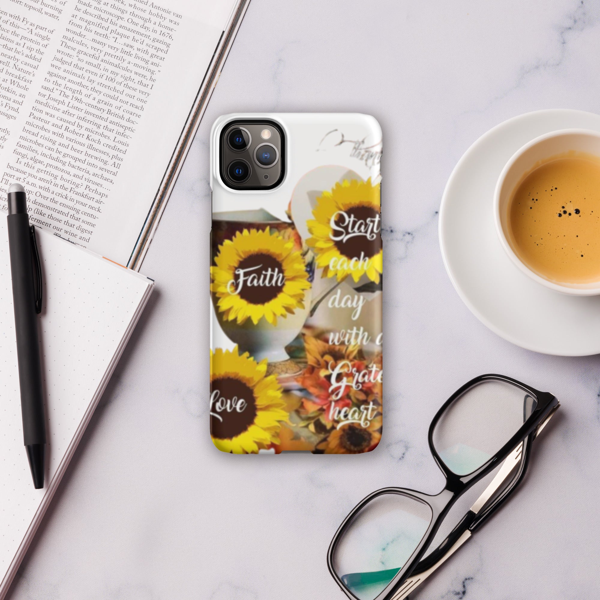 Start each day with a Grateful HeartSnap case for iPhone®