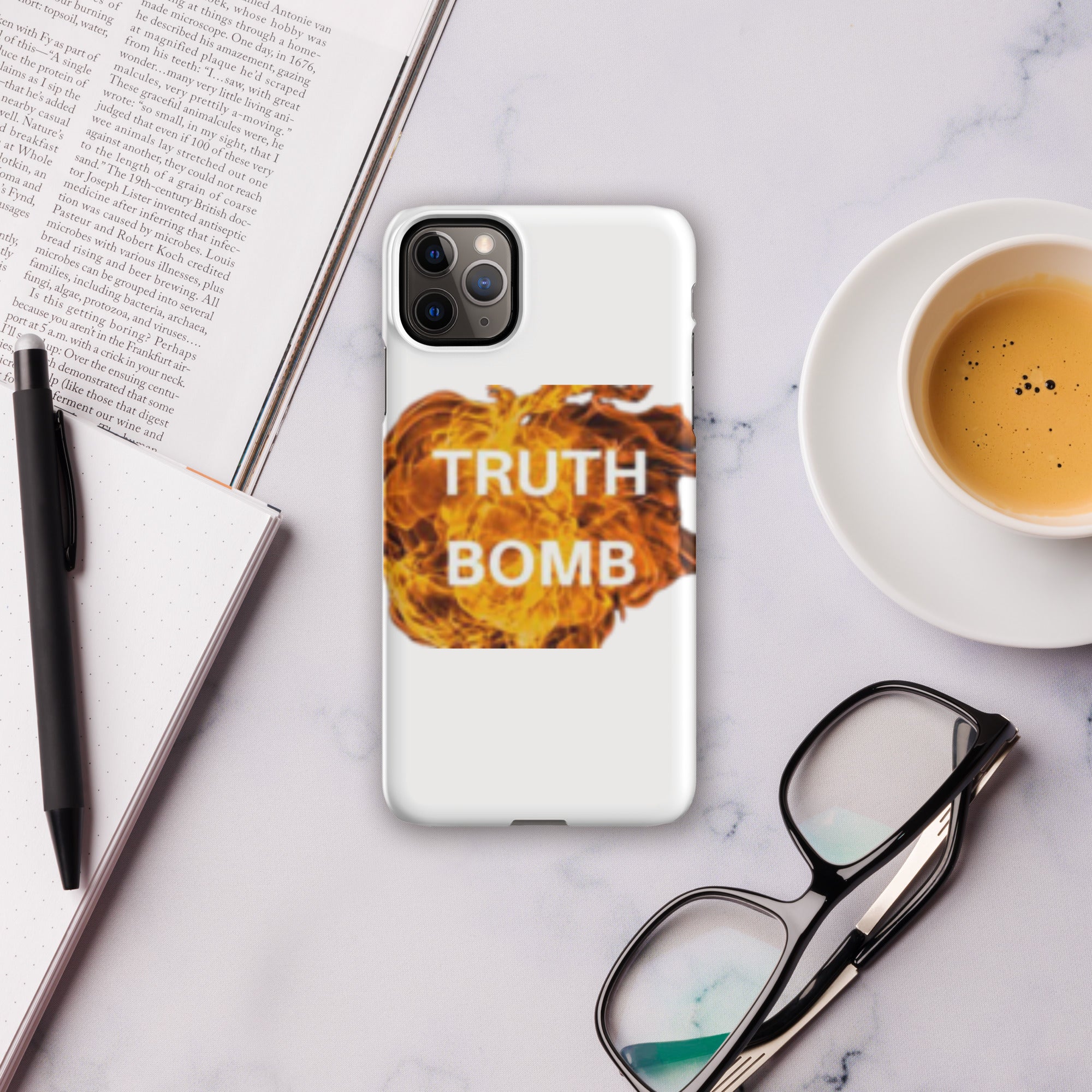 Buy Truth Bomb Snap Case for iPhone - Sleek Protection