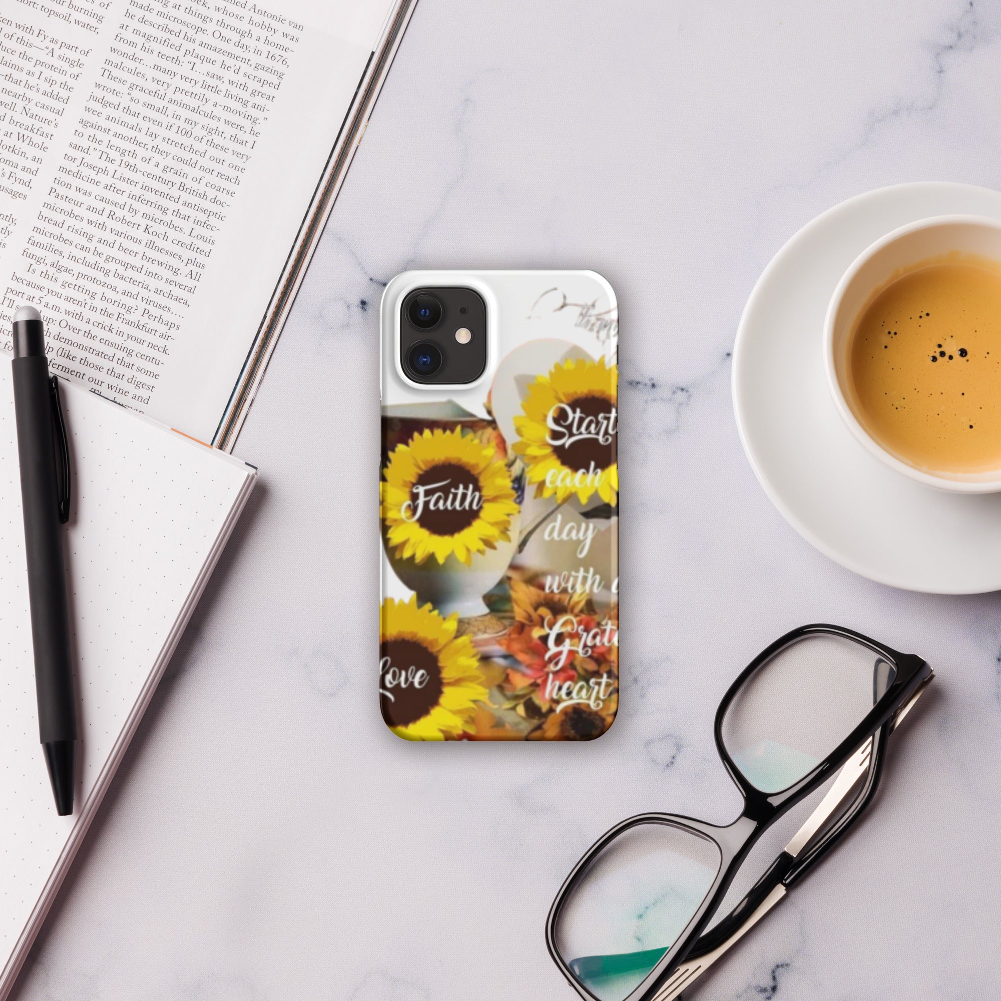 Start each day with a Grateful HeartSnap case for iPhone®