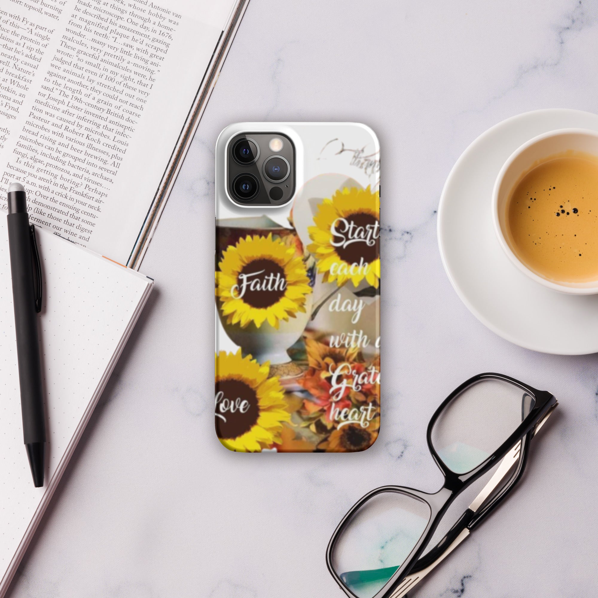 Start each day with a Grateful HeartSnap case for iPhone®