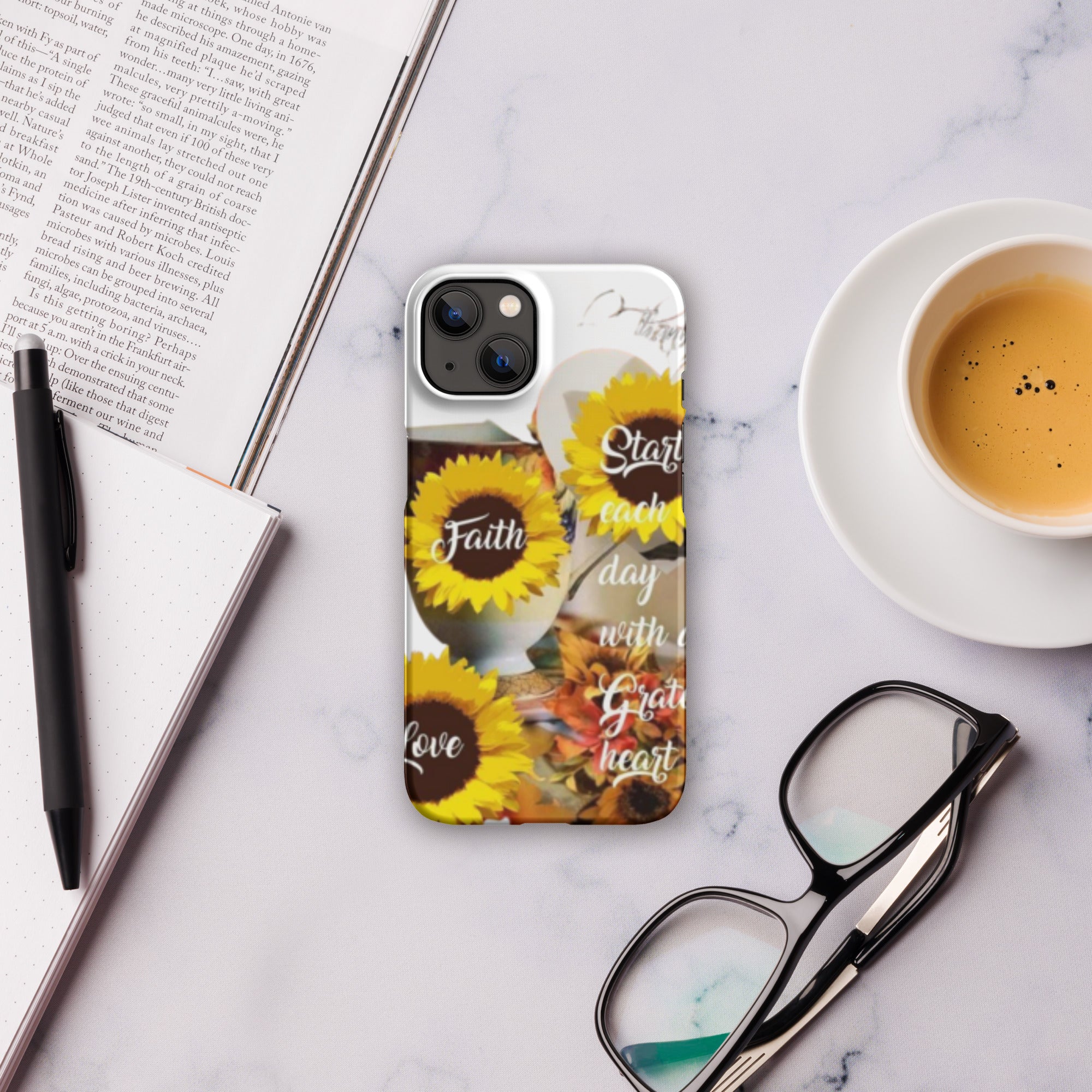 Start each day with a Grateful HeartSnap case for iPhone®