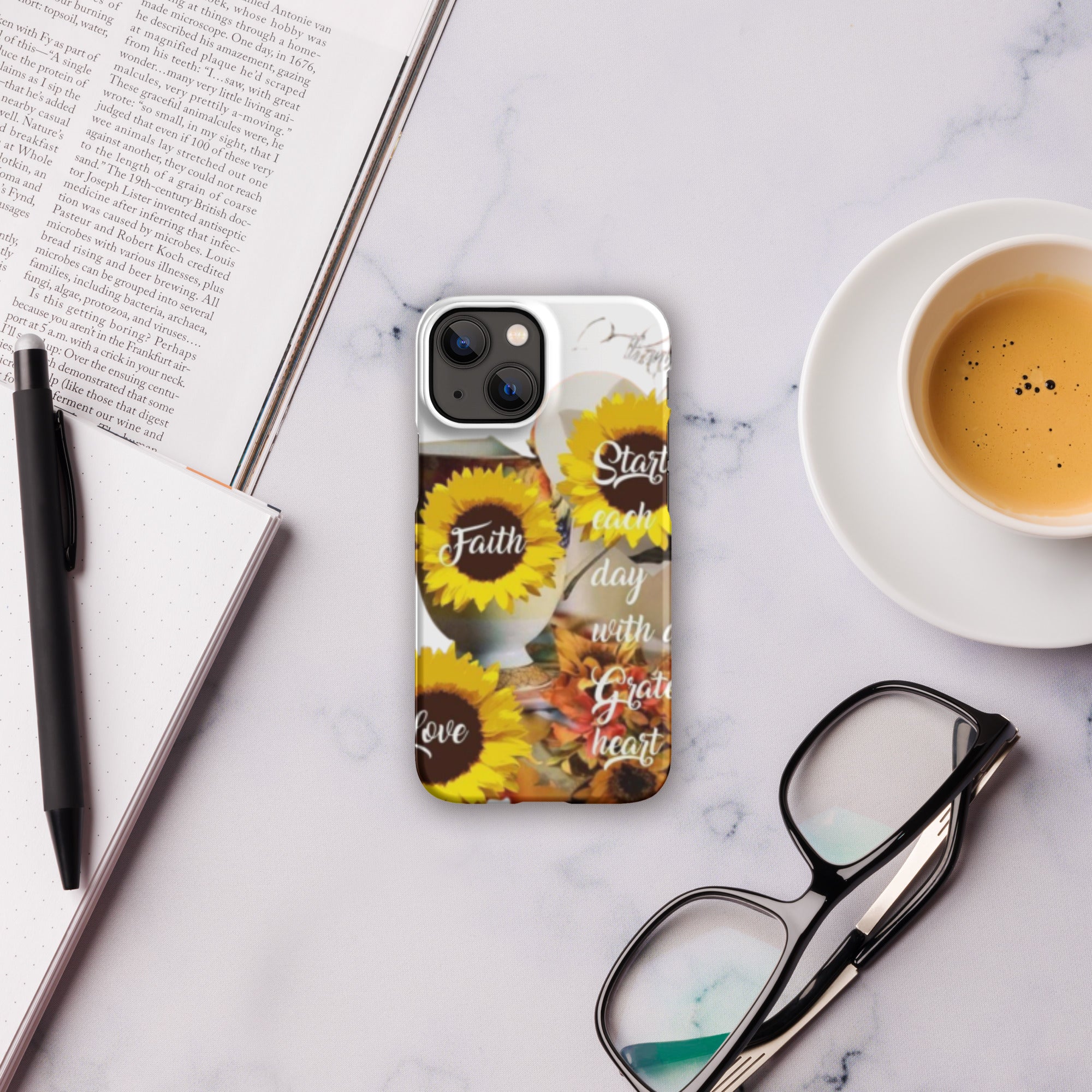 Start each day with a Grateful HeartSnap case for iPhone®