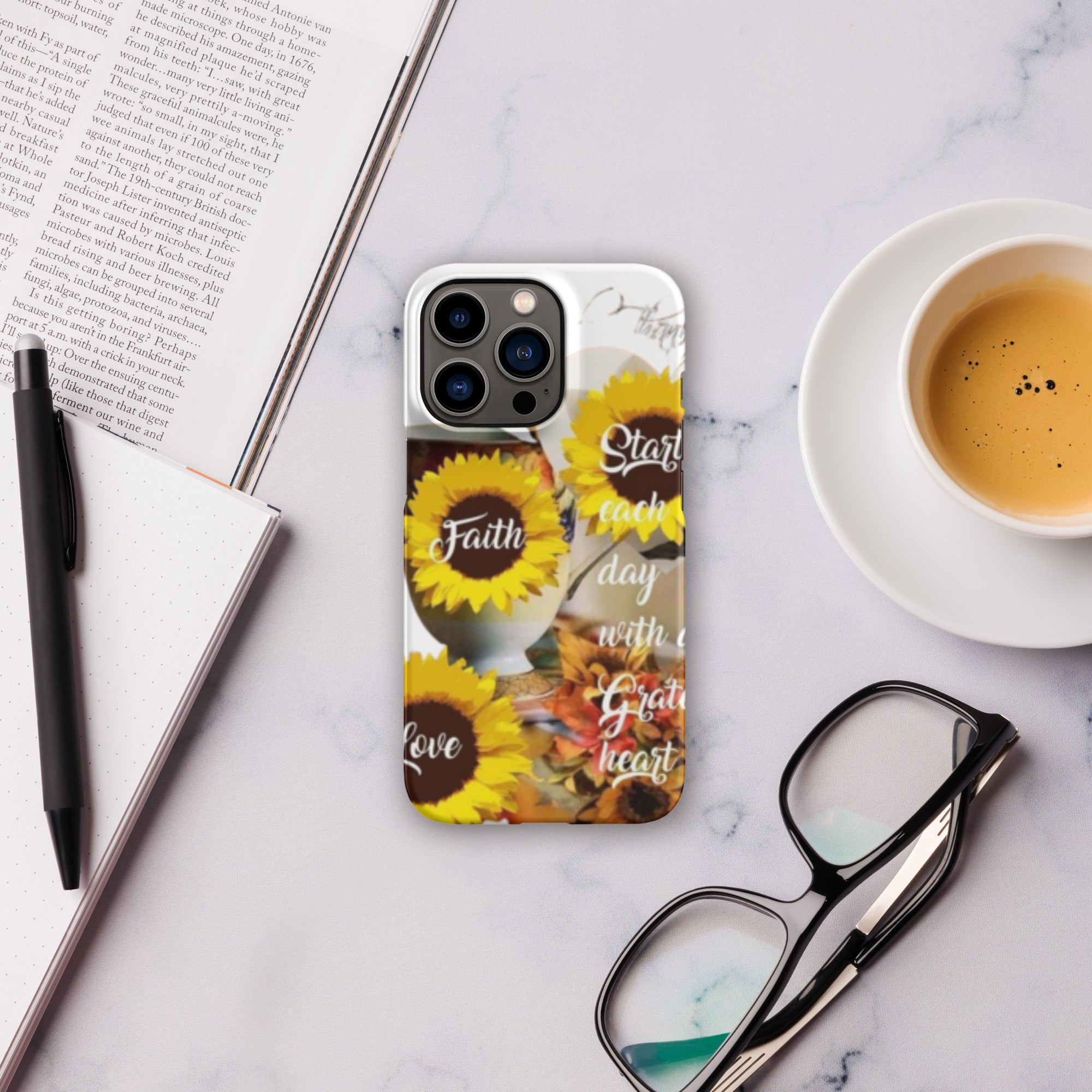 Start each day with a Grateful HeartSnap case for iPhone®