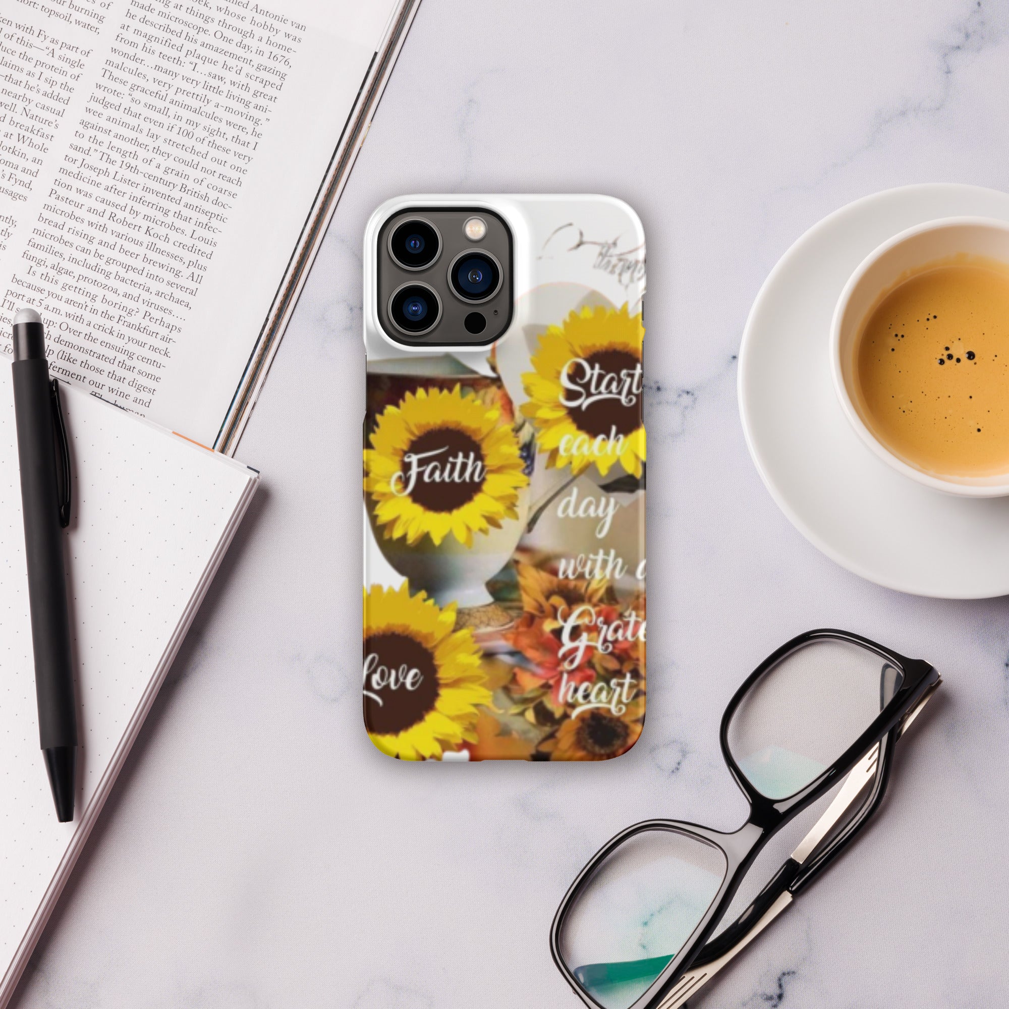 Start each day with a Grateful HeartSnap case for iPhone®