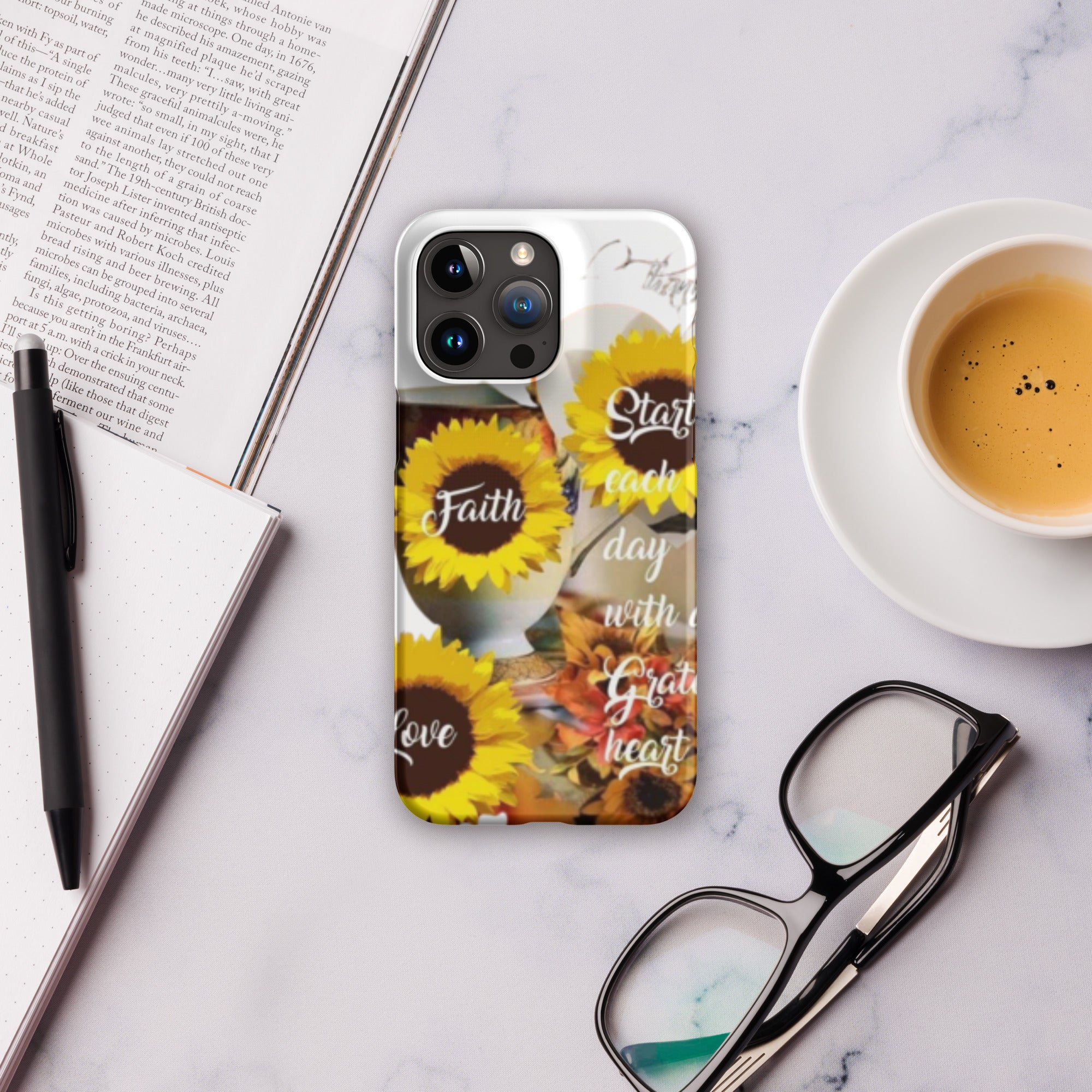 Start each day with a Grateful HeartSnap case for iPhone®