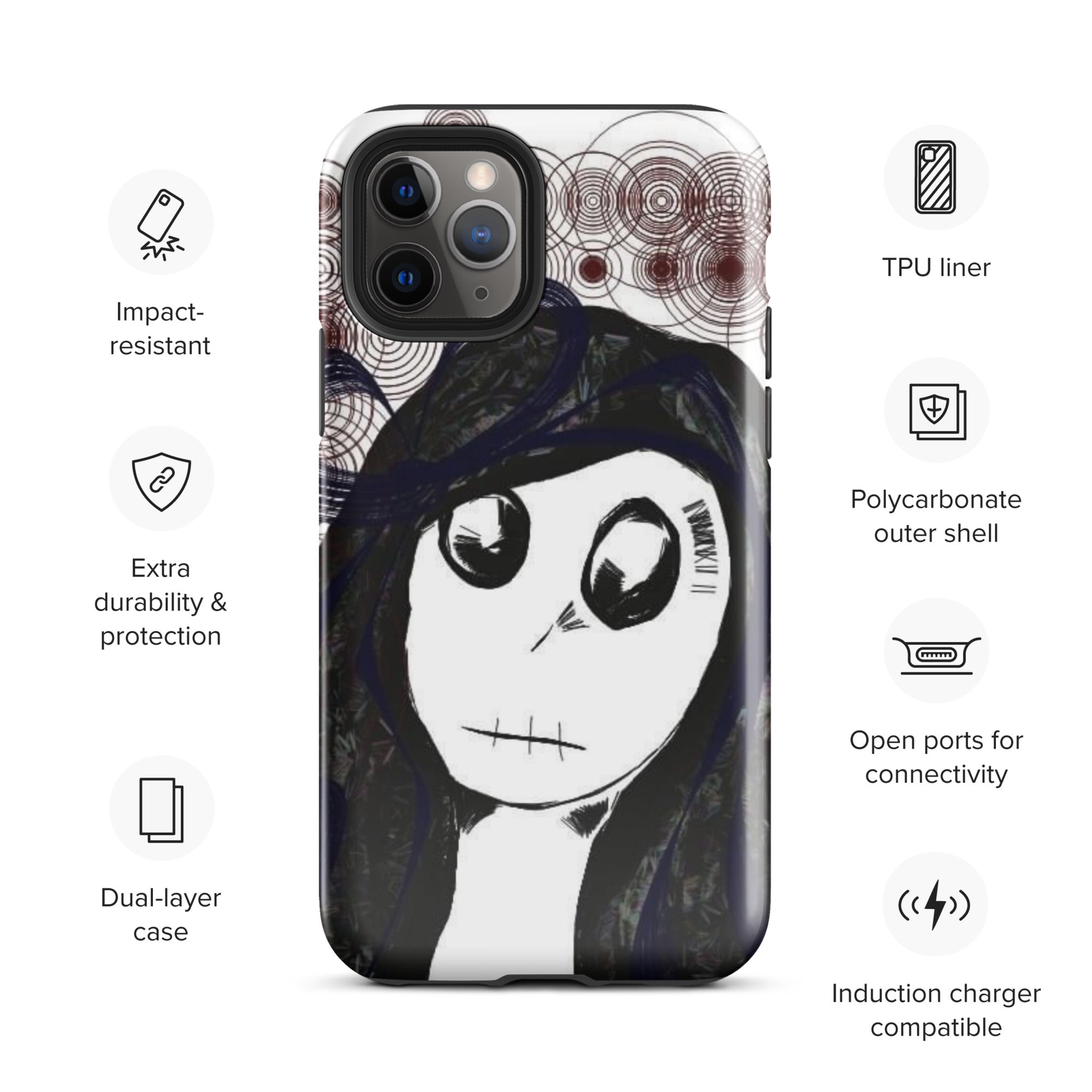 Buy I'm Just A Girl Tough Case for iPhone® | Stylish Phone Protection