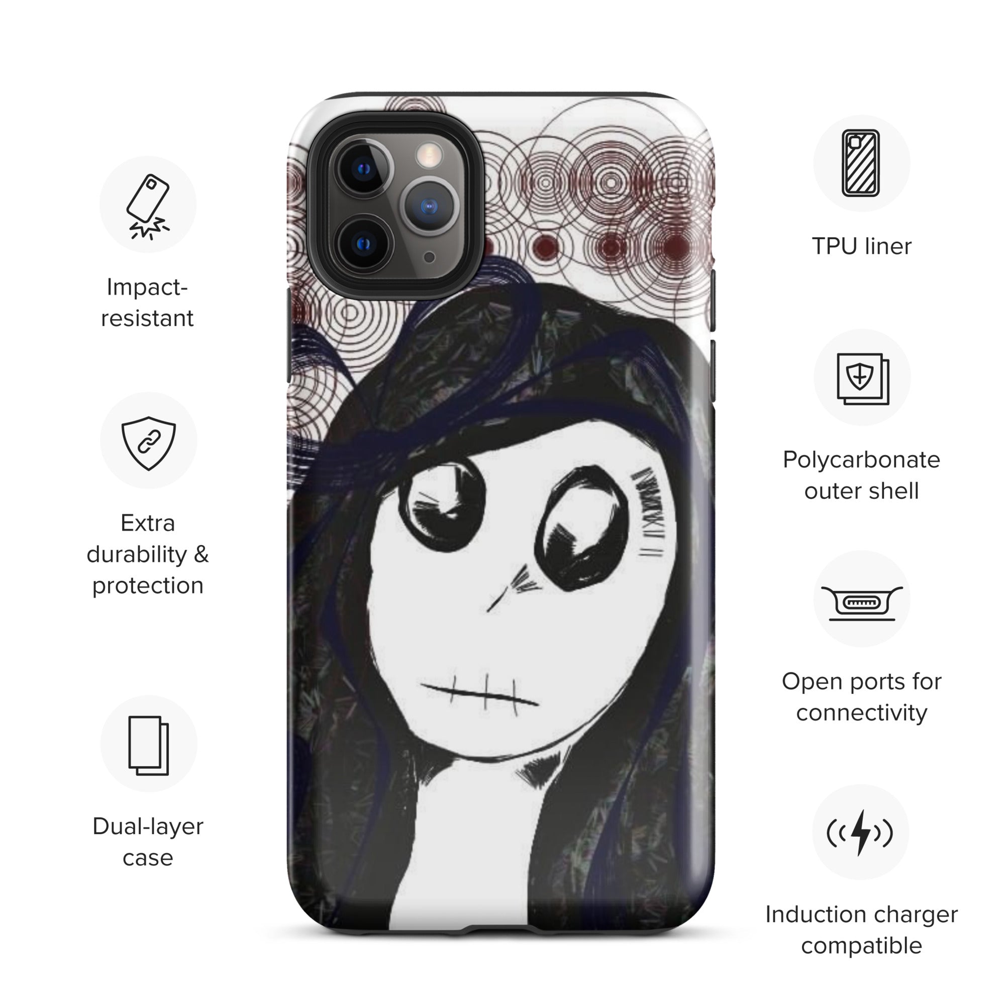 Buy I'm Just A Girl Tough Case for iPhone® | Stylish Phone Protection