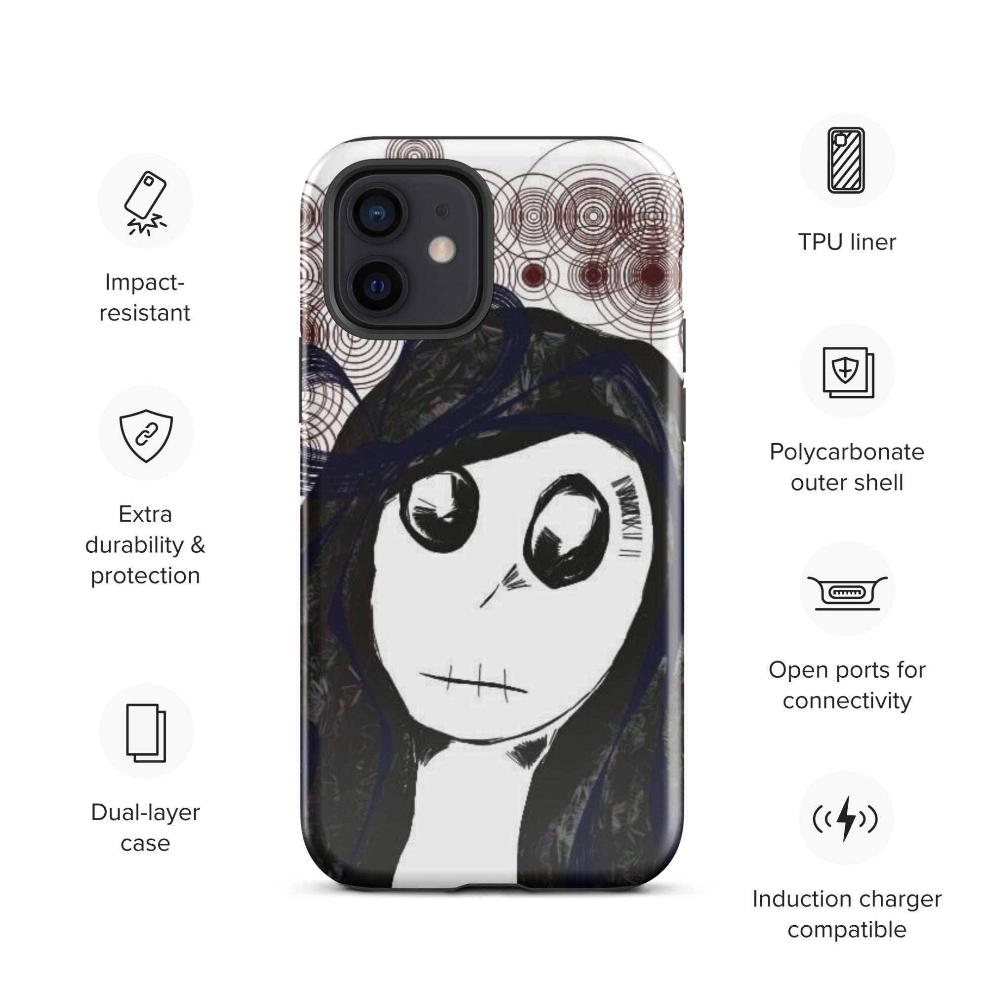 I'm Just A Girl Tough Case for iPhone®