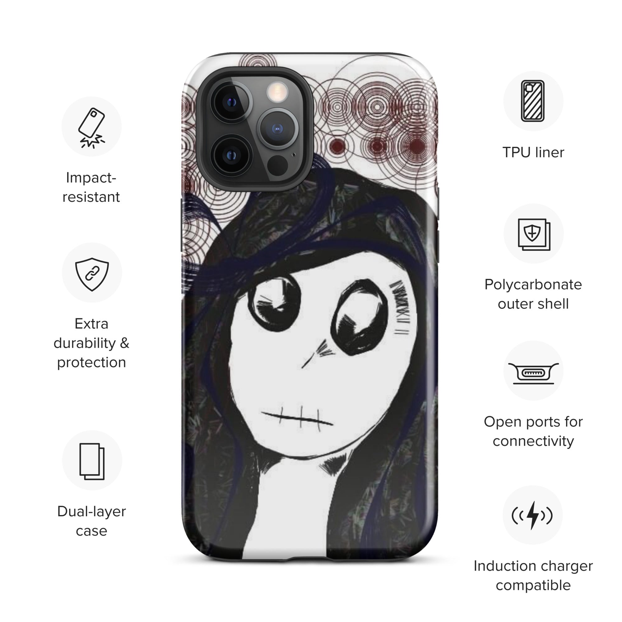 I'm Just A Girl Tough Case for iPhone®