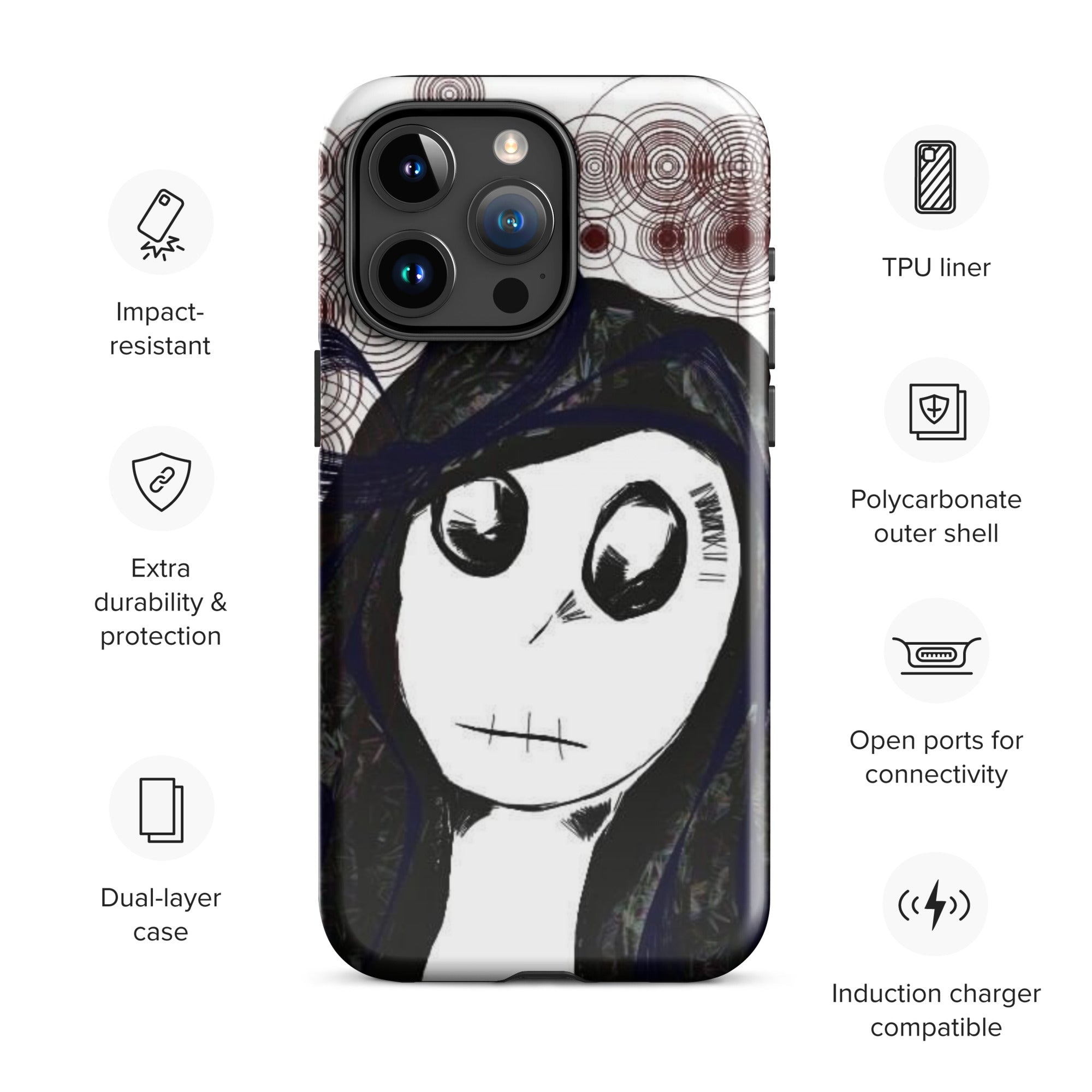 Buy I'm Just A Girl Tough Case for iPhone® | Stylish Phone Protection