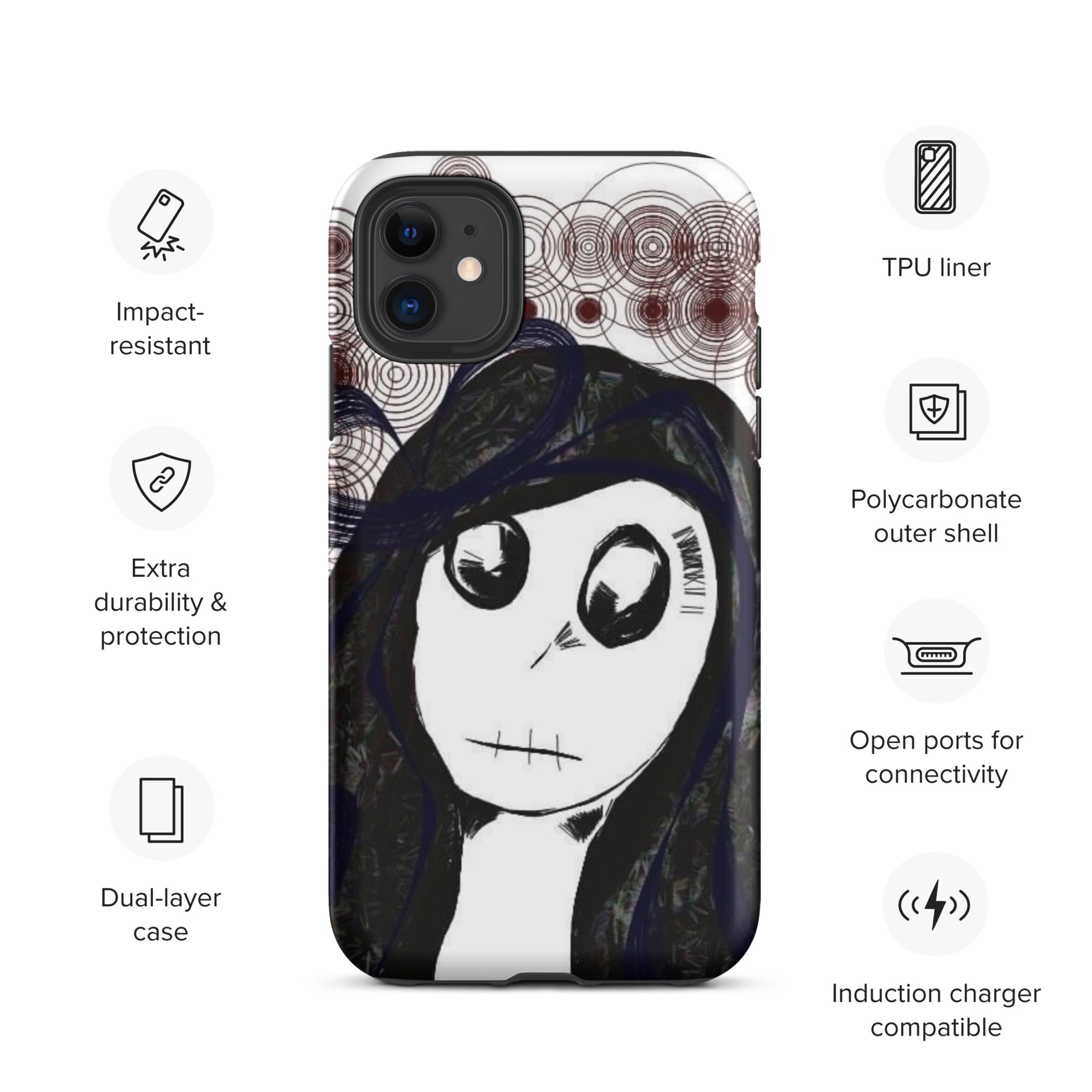 Buy I'm Just A Girl Tough Case for iPhone® | Stylish Phone Protection