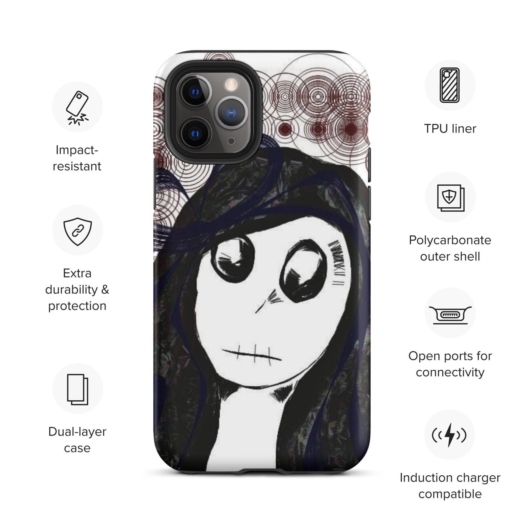 Buy I'm Just A Girl Tough Case for iPhone® | Stylish Phone Protection