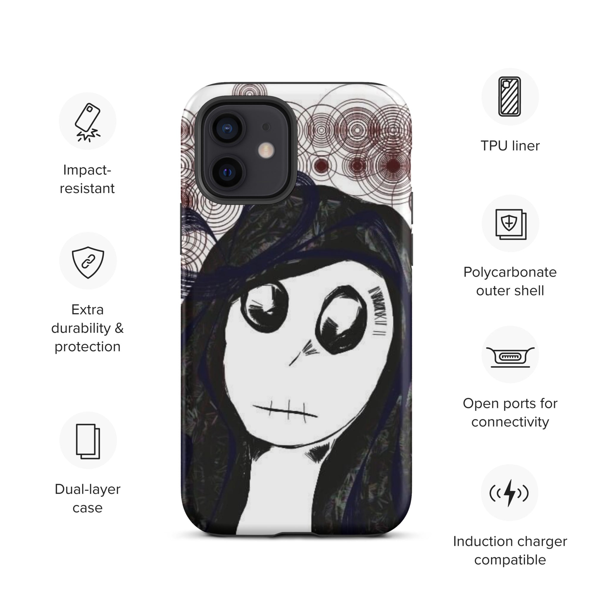 I'm Just A Girl Tough Case for iPhone®