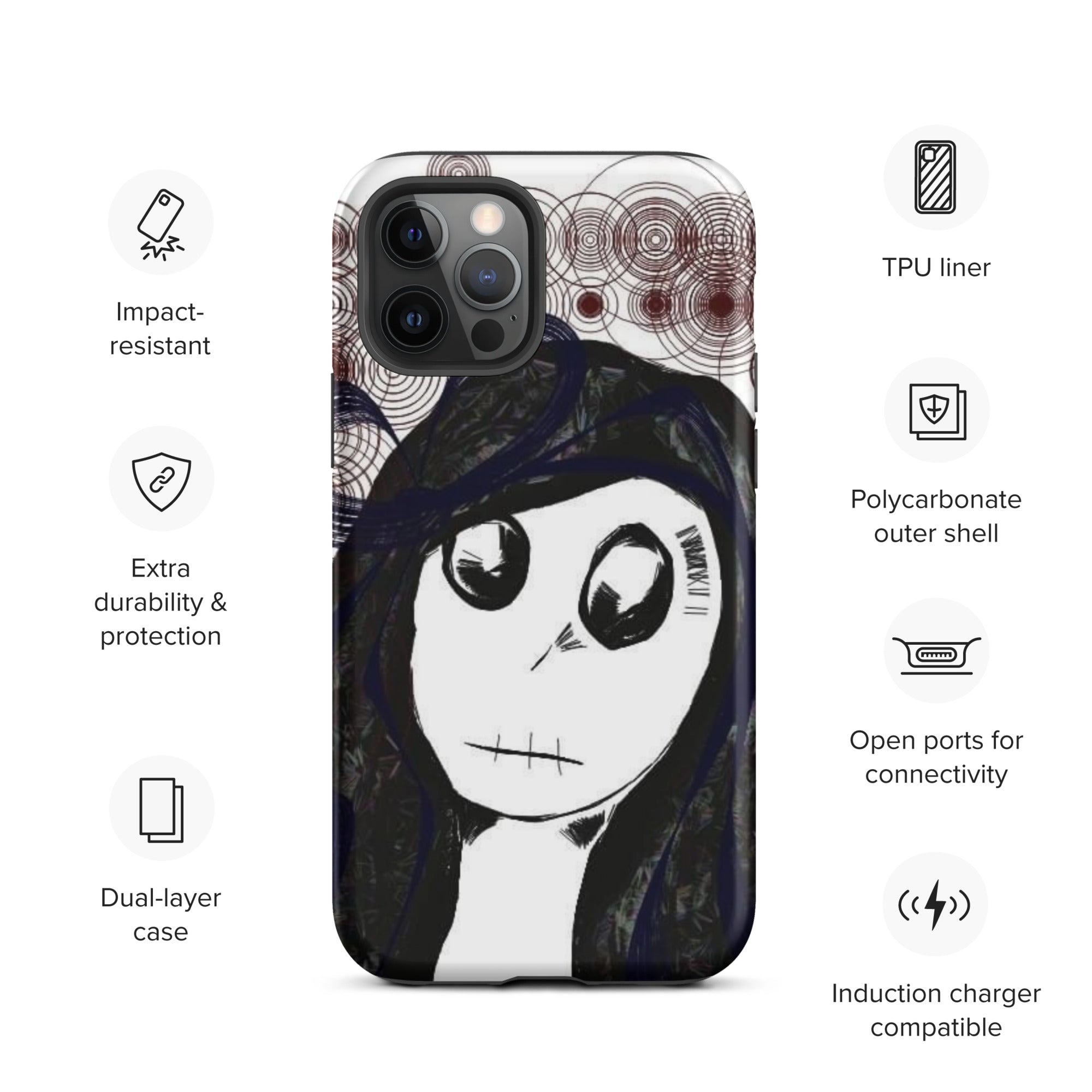 I'm Just A Girl Tough Case for iPhone®