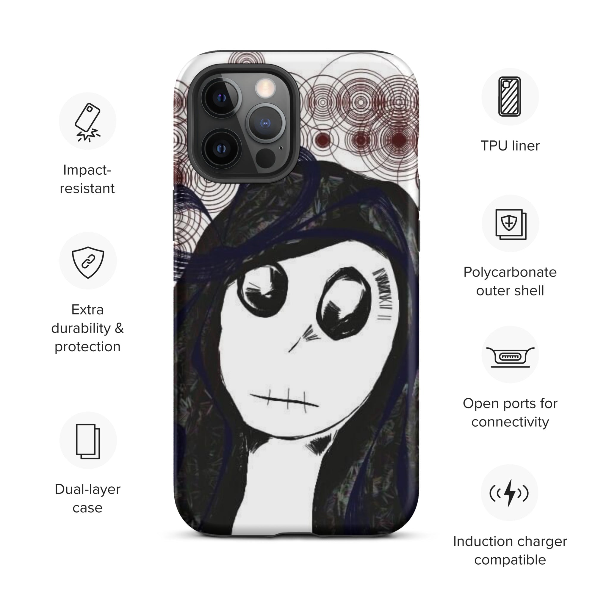 I'm Just A Girl Tough Case for iPhone®