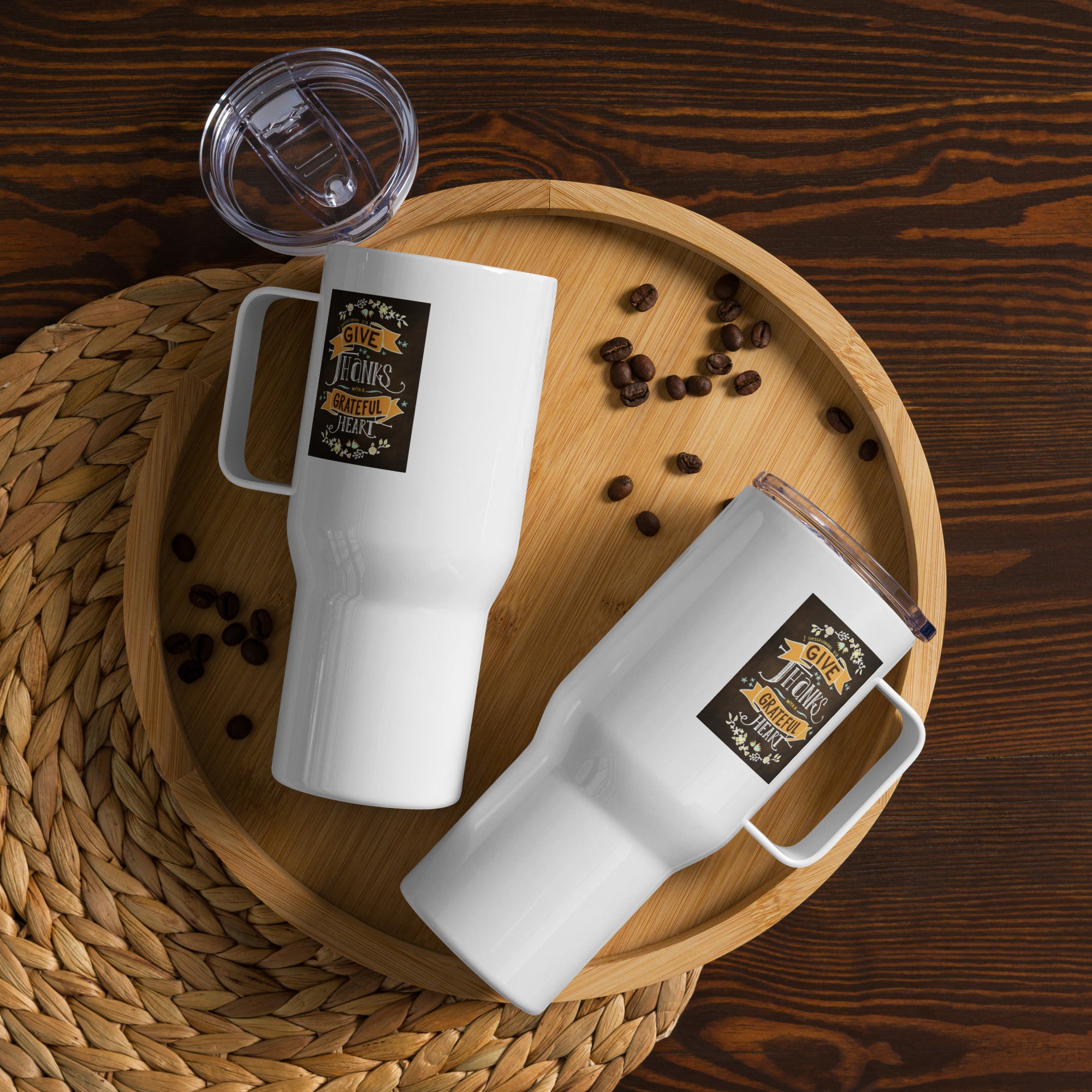 Buy Give Thanks With a Grateful Heart Travel Mug Online