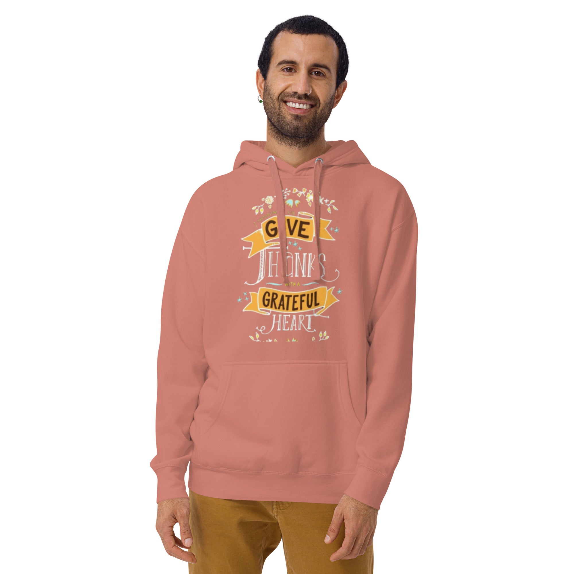 Give Thanks with A Grateful Heart Unisex Hoodie