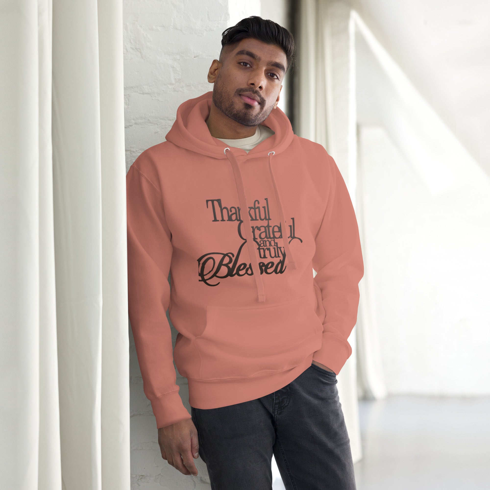 Thankful Grateful & Truly Blessed Unisex Hoodie