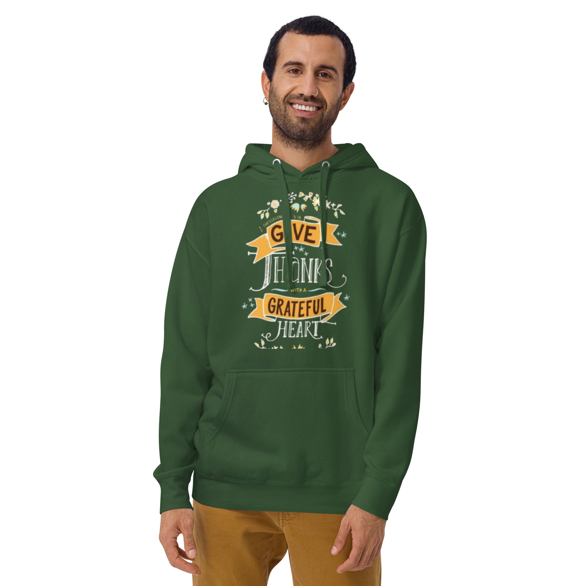 Give Thanks with A Grateful Heart Unisex Hoodie