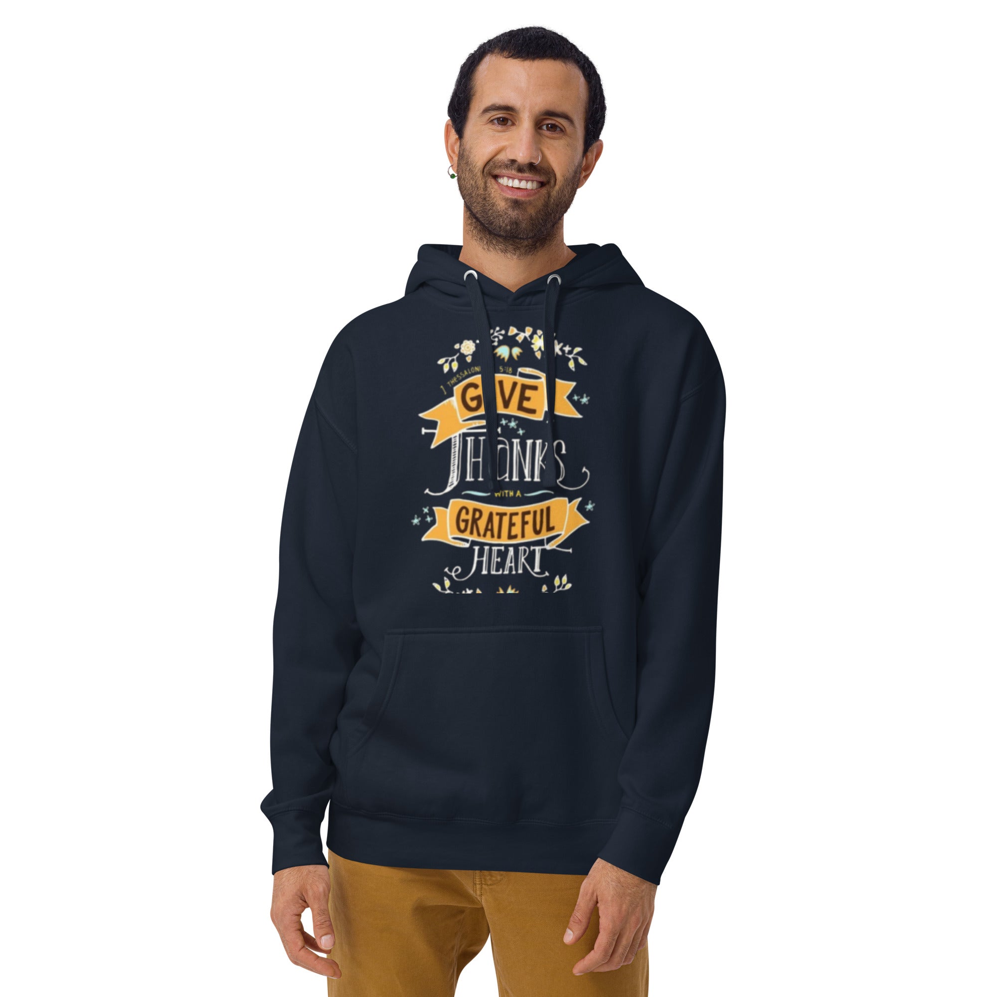 Buy Give Thanks with A Grateful Heart Hoodie | Shop DIANES DELIGHT FUL PRINTS