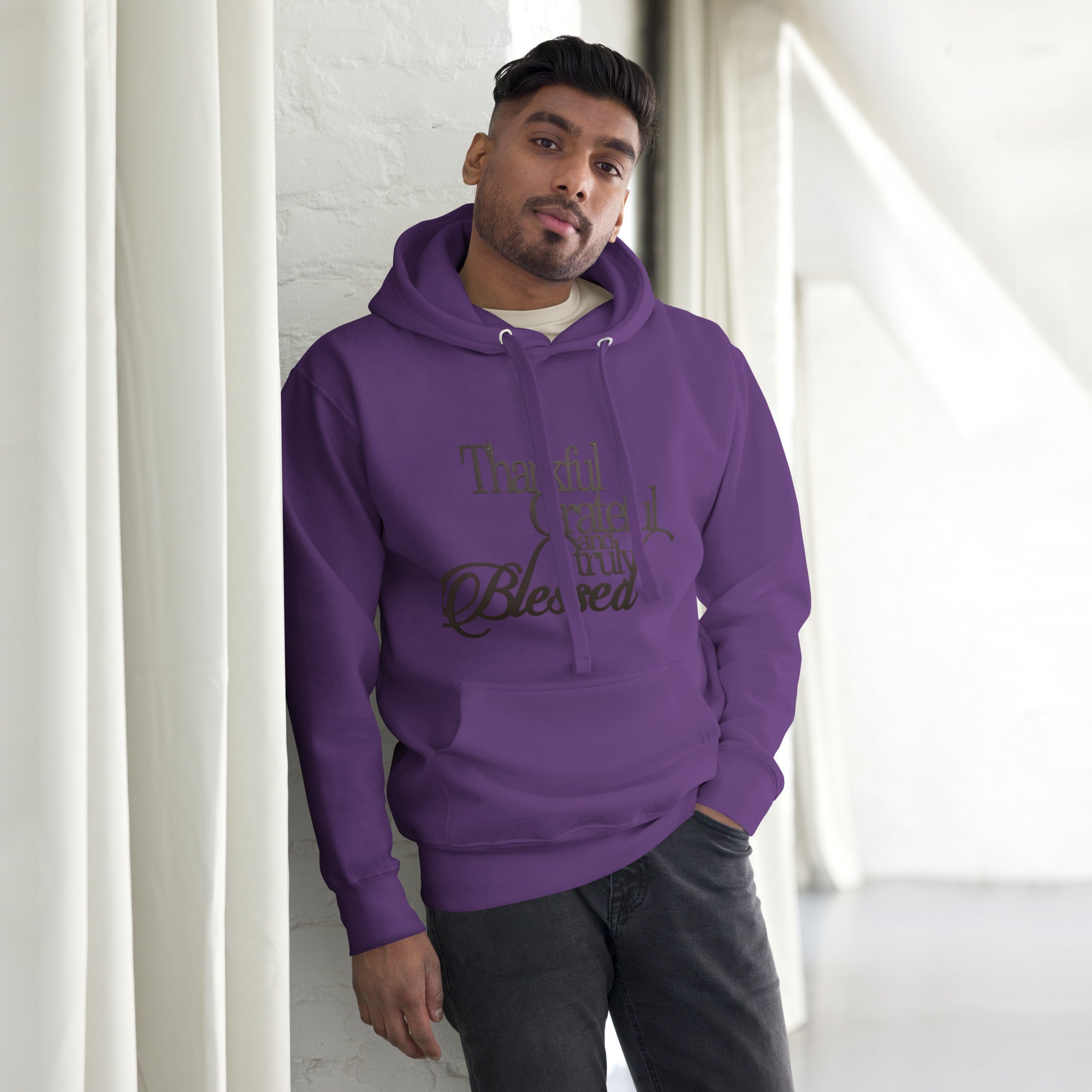 Thankful Grateful & Truly Blessed Unisex Hoodie