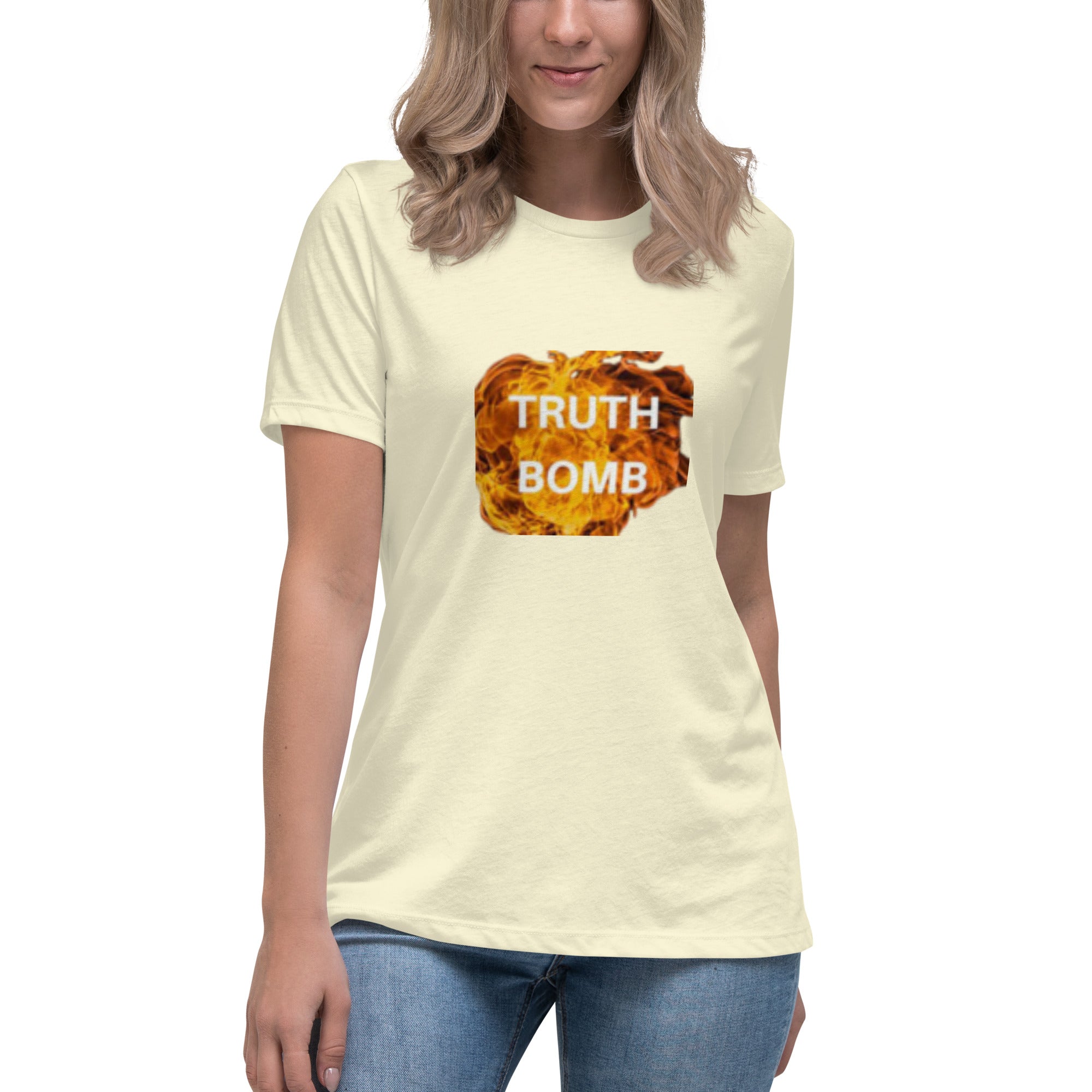 Buy Truth Bomb Women's Relaxed T-Shirt - Comfort and Style